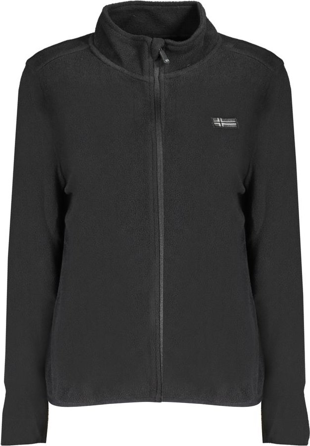 Klassische Fleecejacke mit Reißverschluss