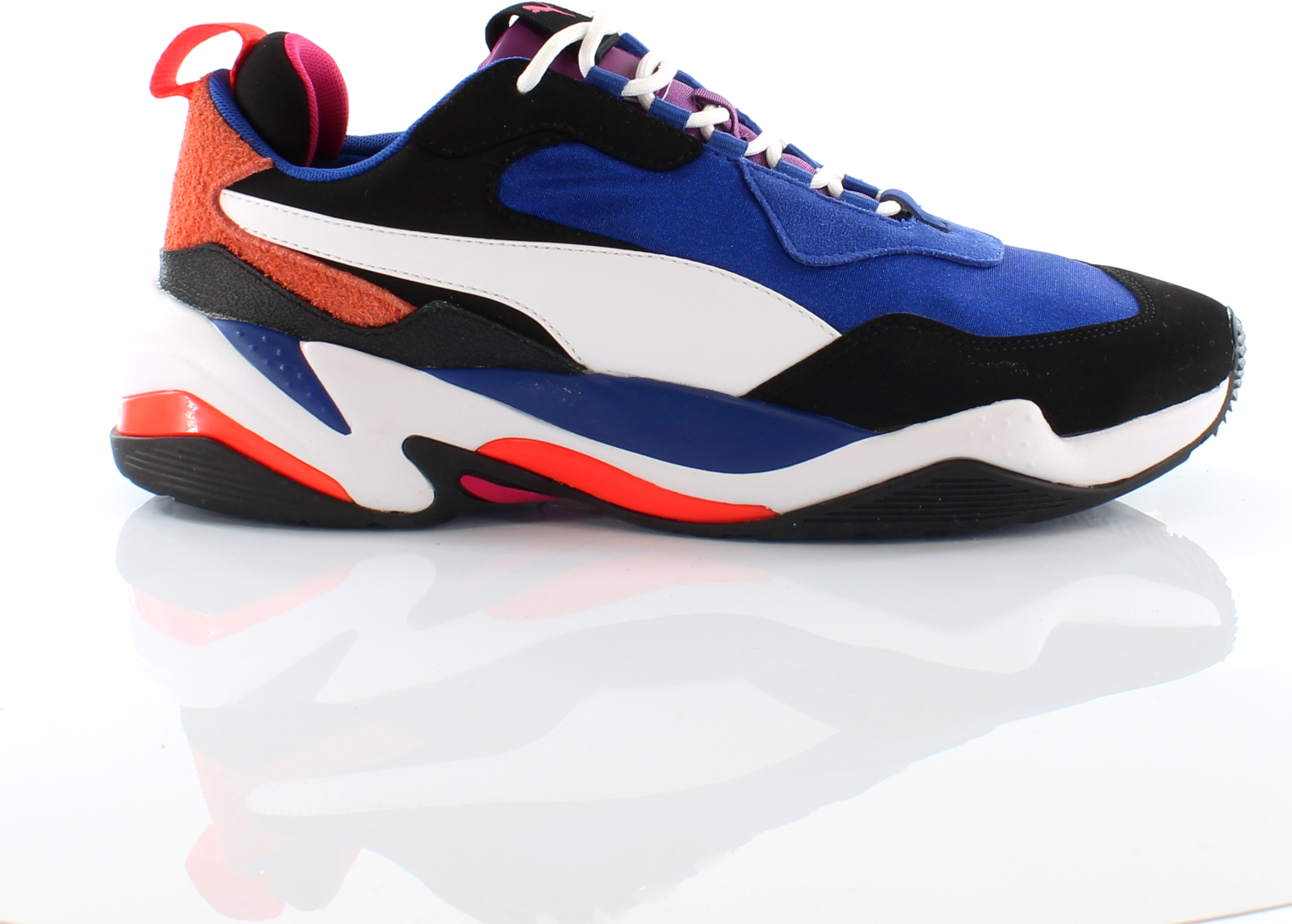 Puma Thunder 4 Life Blue Chunky Low -up Herren -Trainer 369471 01