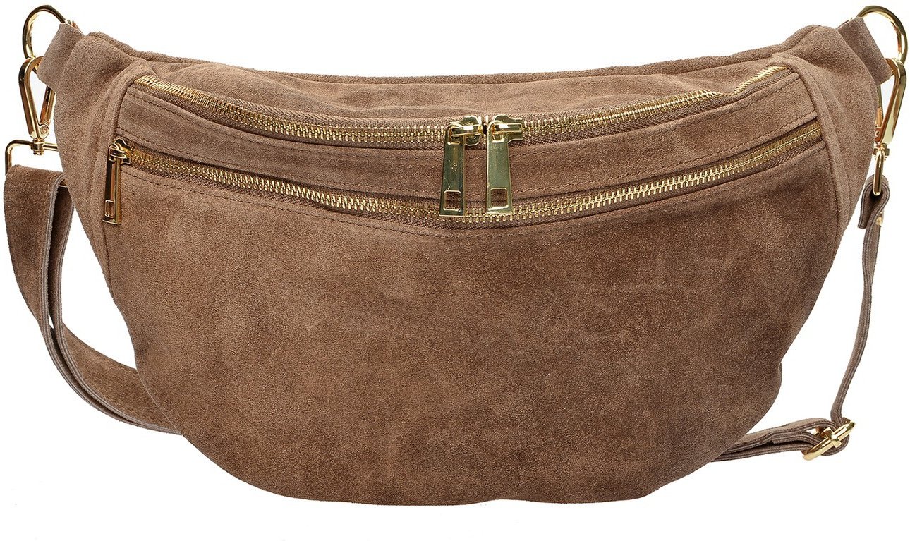 Luisa Vannini Beige Ledertasche