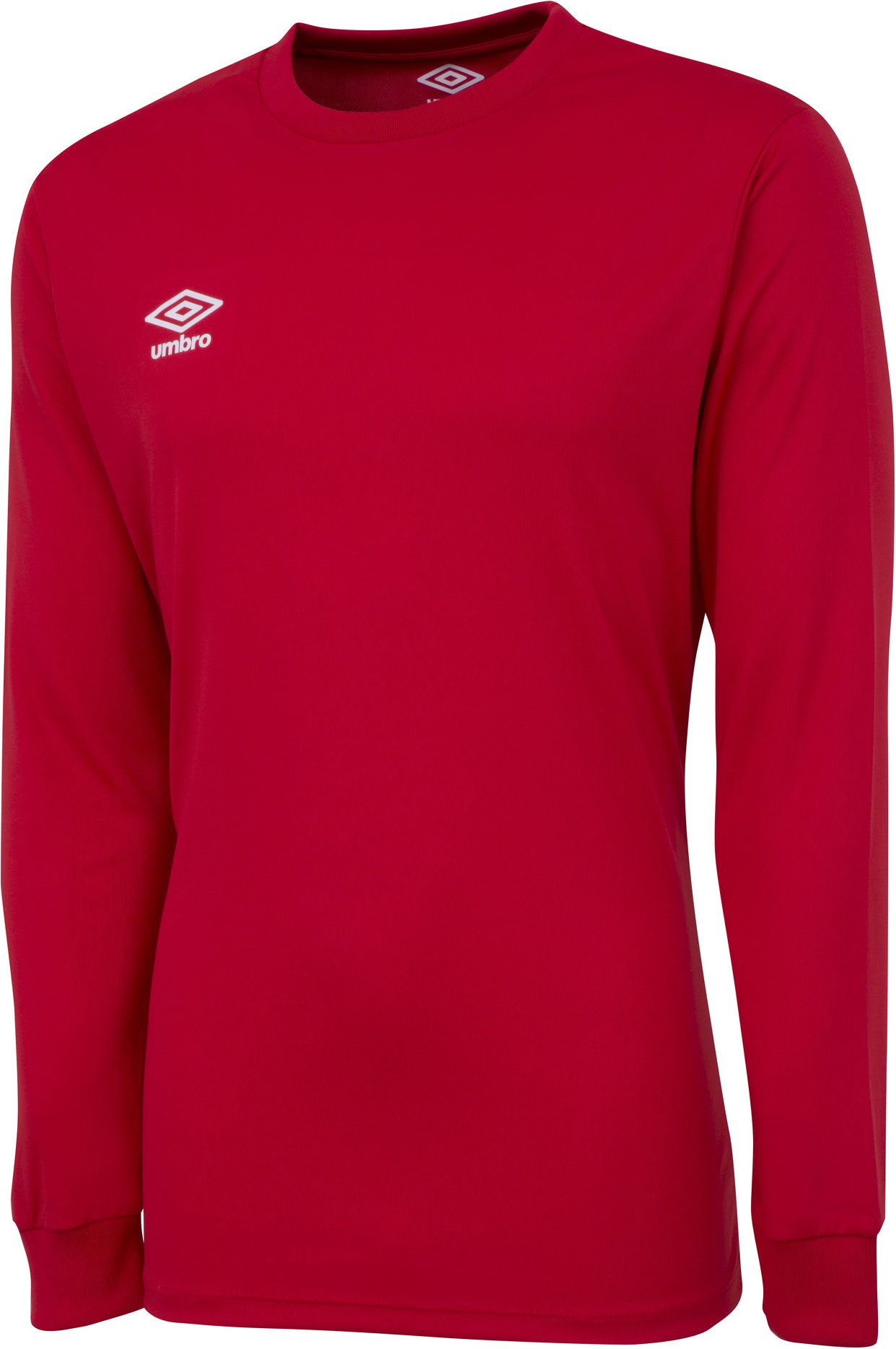 Umbro - "Club" Trikot für Herren Langärmlig (Zinnoberrot)