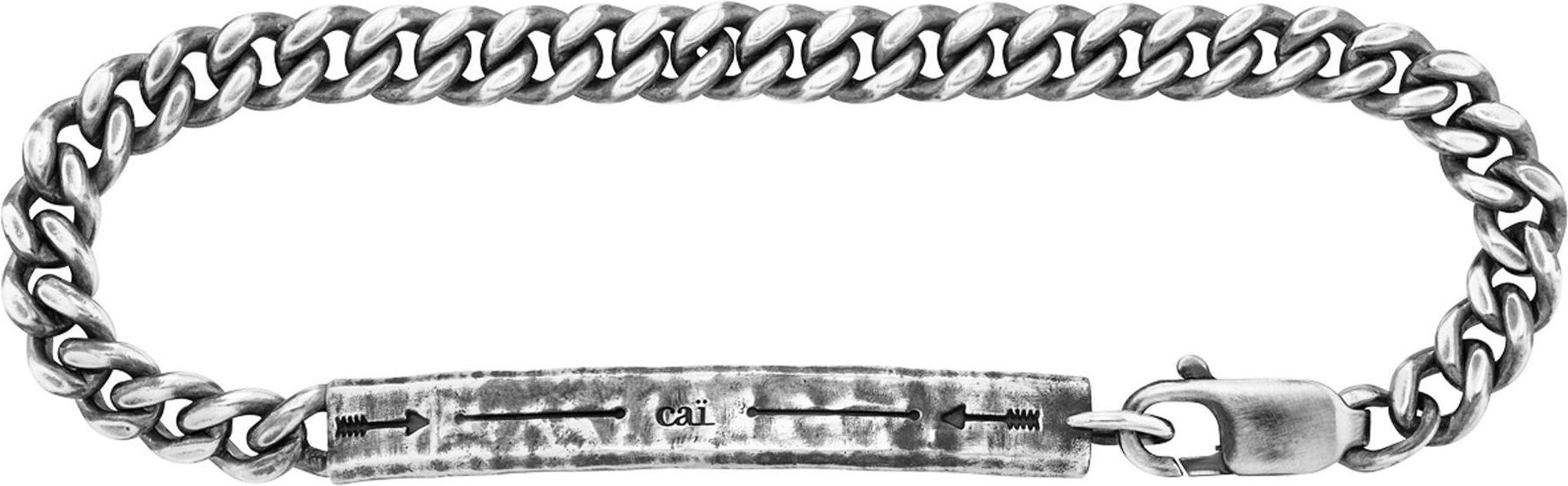 cai Armband 925/- Sterling Silber oxidiert Pfeil 19cm