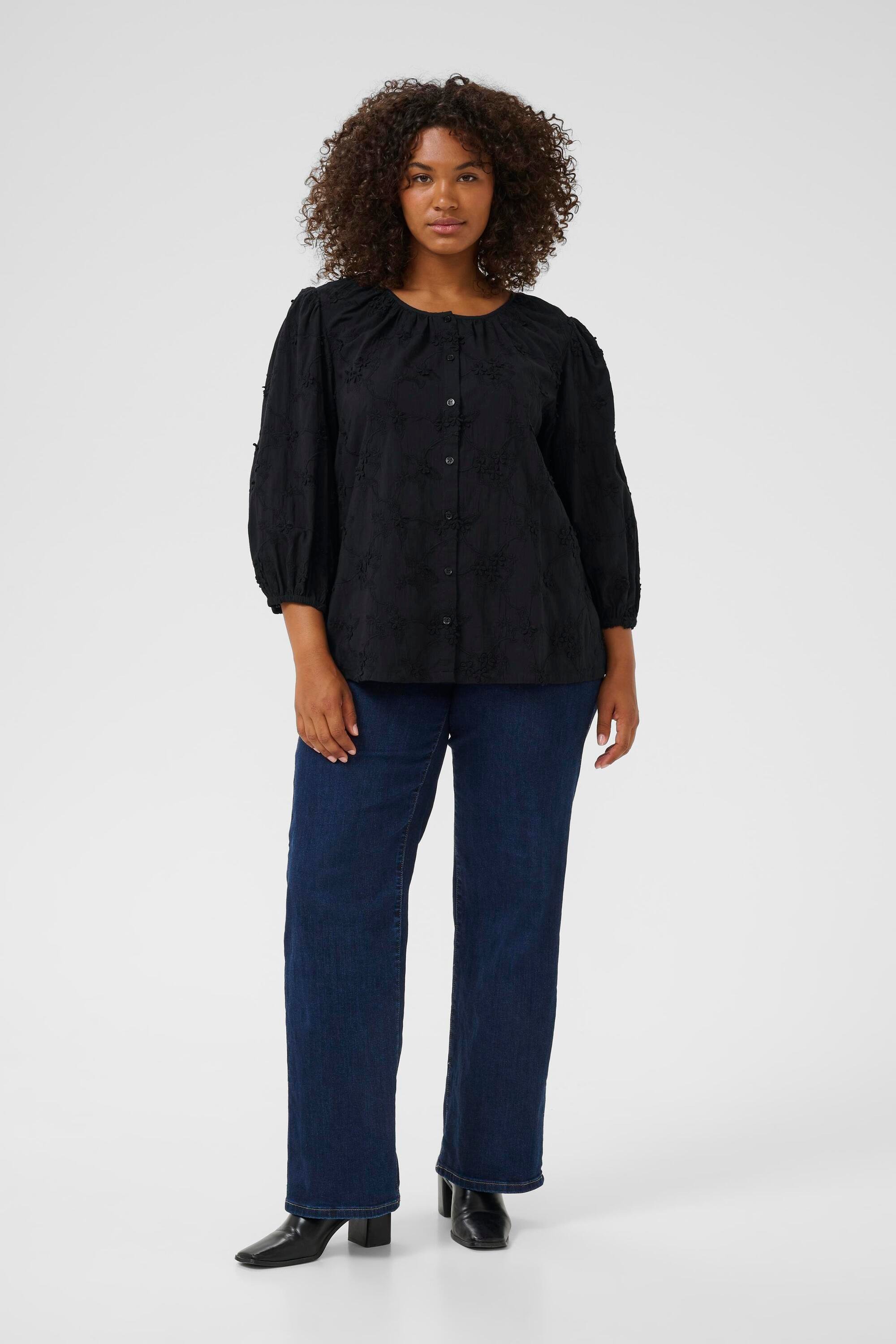 Langarm - Hemd KClaima Langarm - Hemd Regular fit black