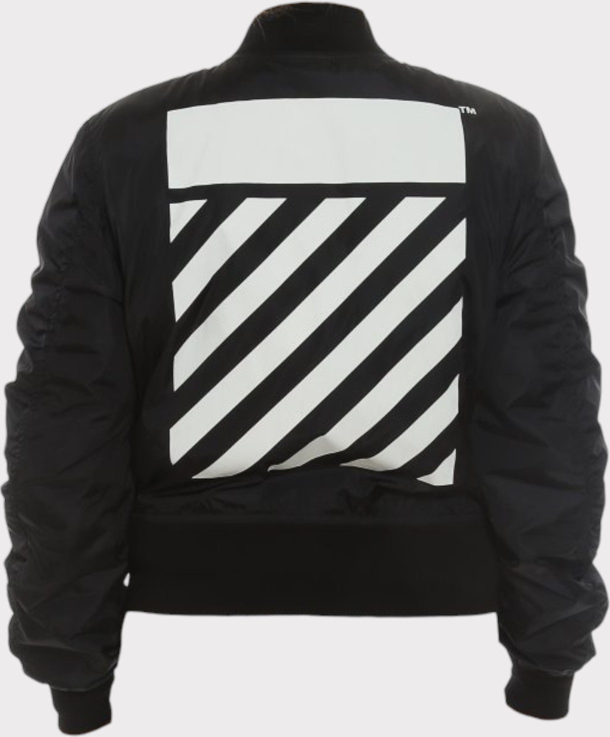 Off-White Diag Bomber Schwarz