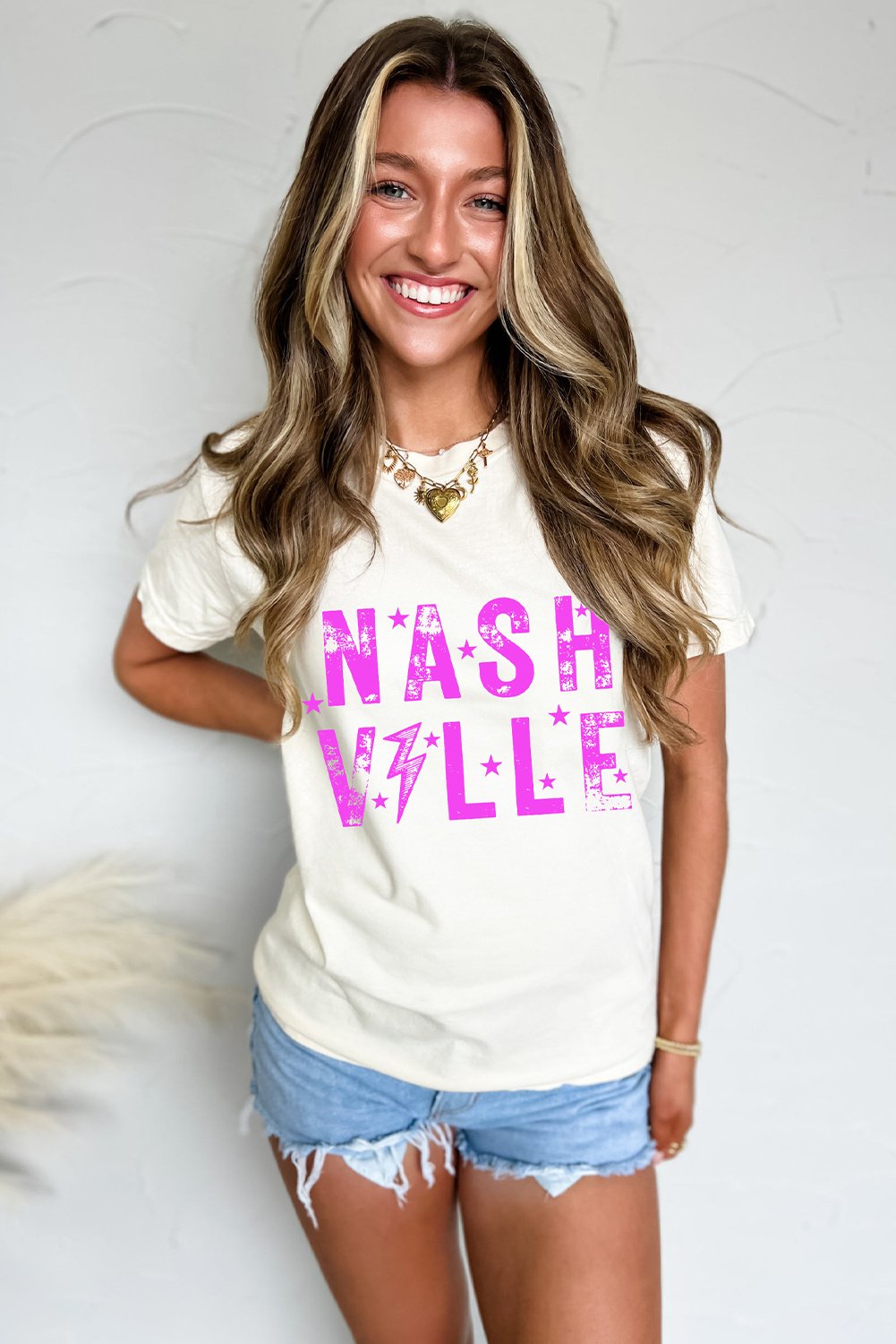 Nashville Grafik T-Shirt