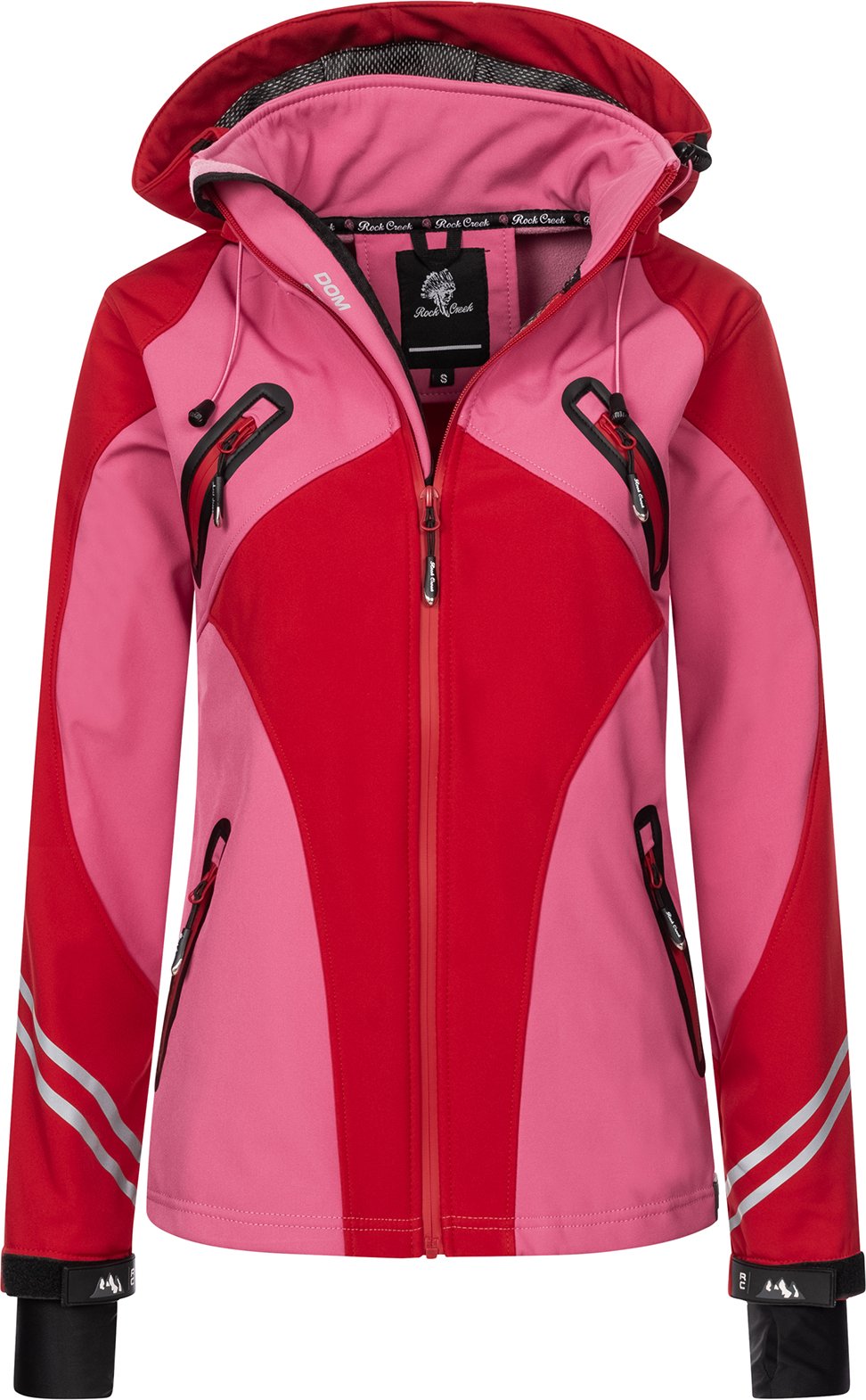 Thumbnail - Rock Creek Softshelljacke Rot