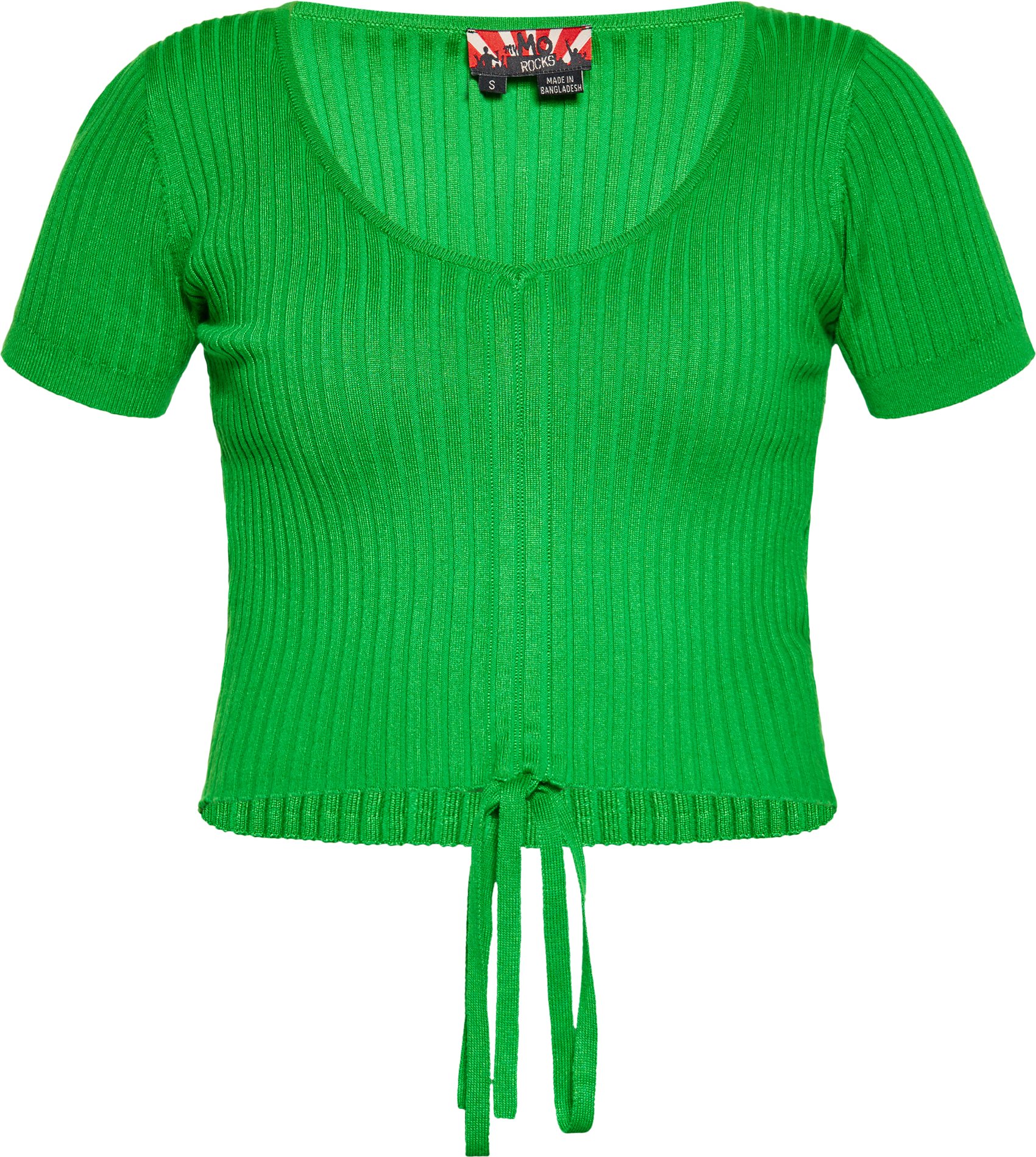 Mymo Crop-Top Damen grün