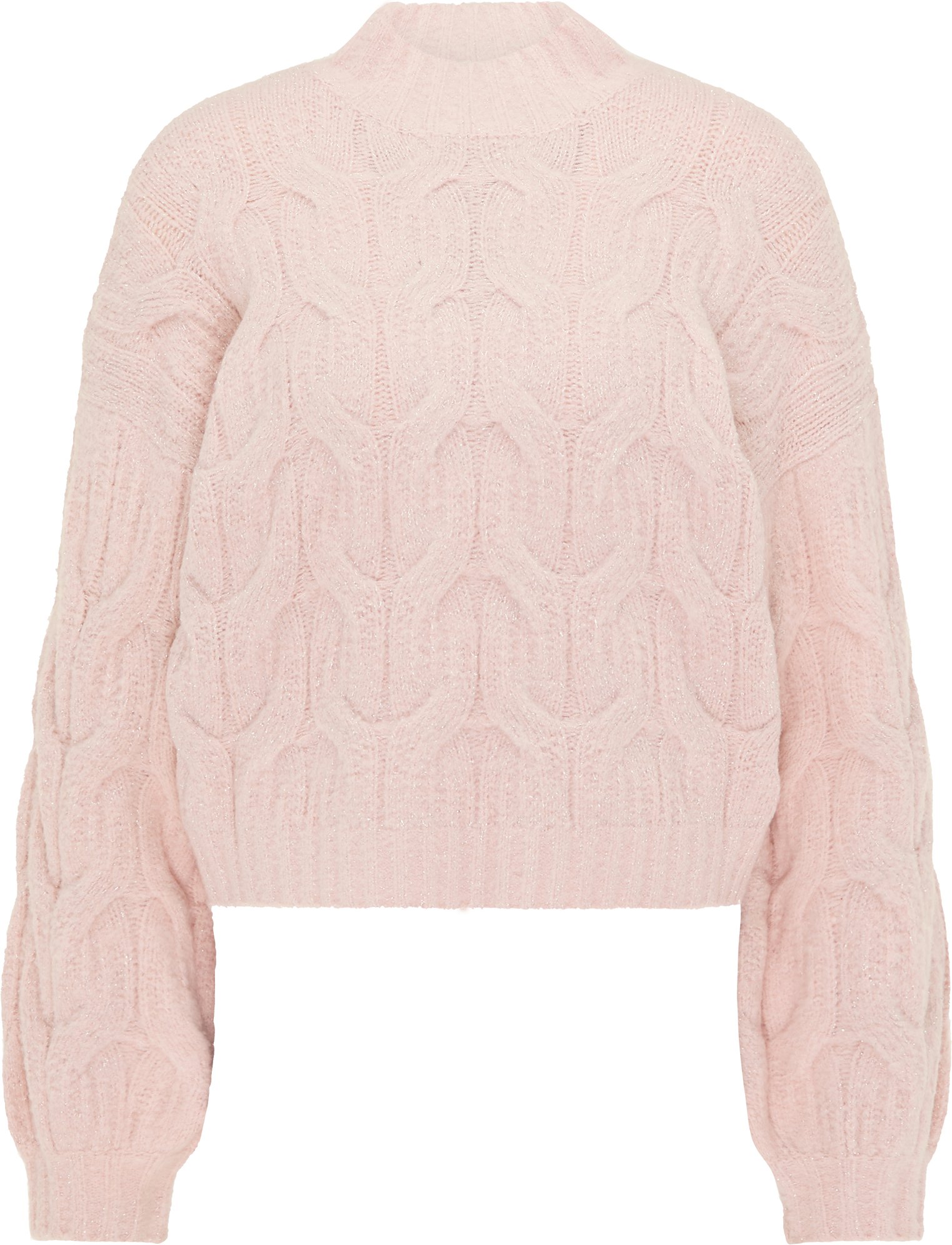Mymo Strickpullover Damen alt rosa