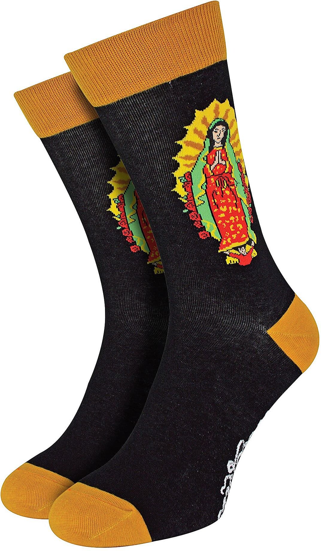 Thumbnail - Mary Guadalupe Baumwollsocken | Unisex Spaßsocken