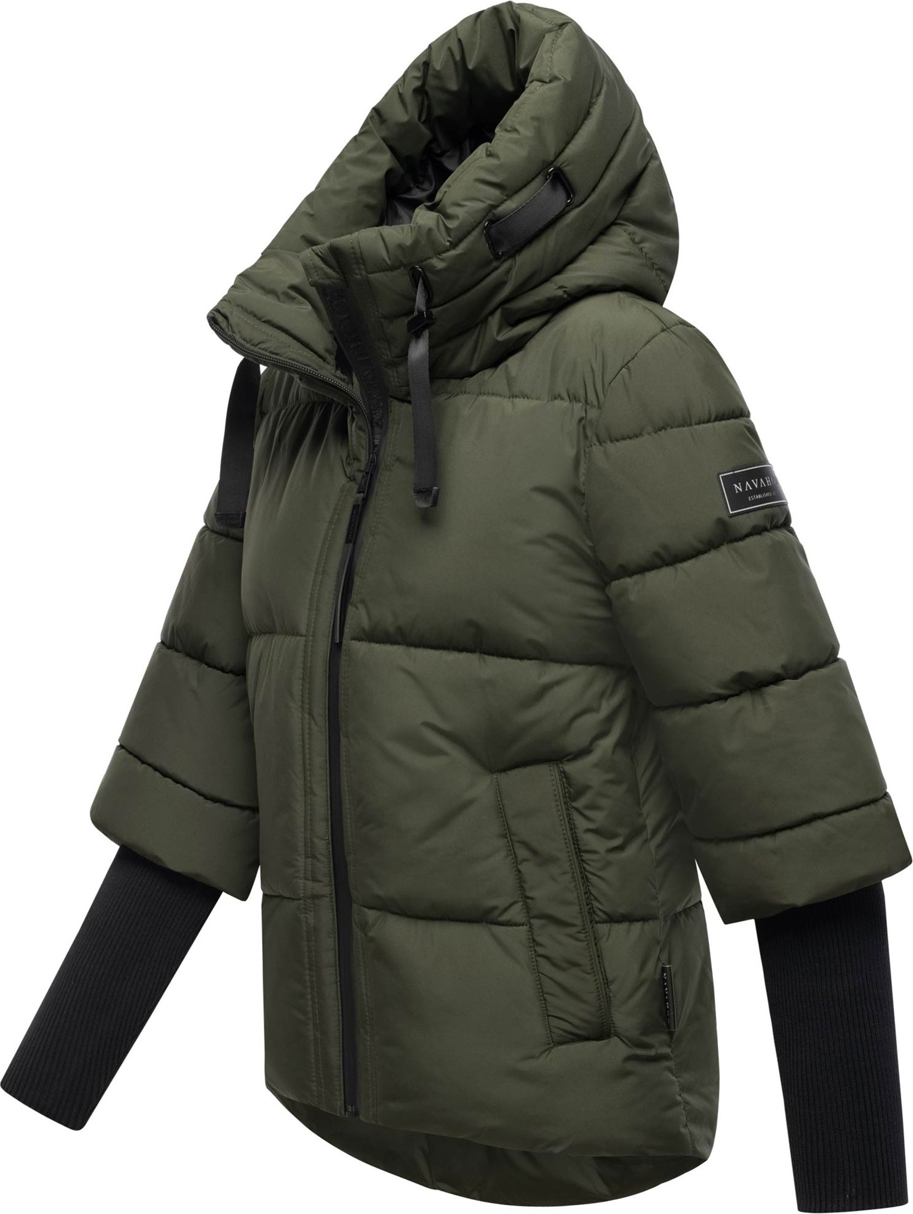 Thumbnail - Navahoo Damen Winter Steppjacke Lotusherz XIV – warm, funktional & urban