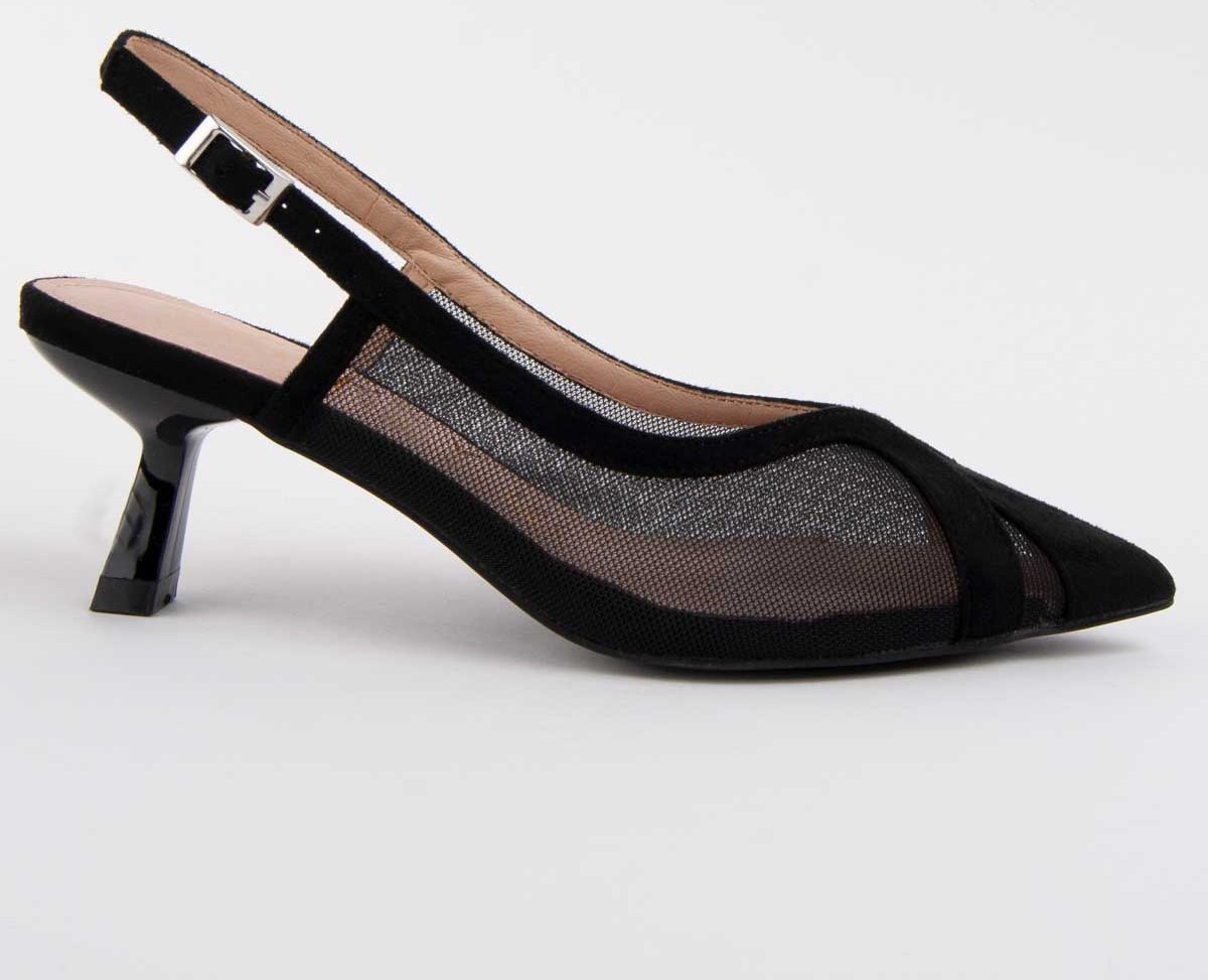 Montevita Absatzschuh Carola5 Schwarz