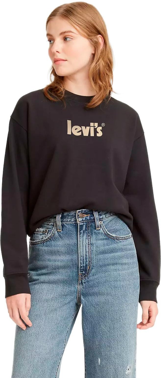 Levi Strauss & Co. Schwarzes Damen-Sweatshirt