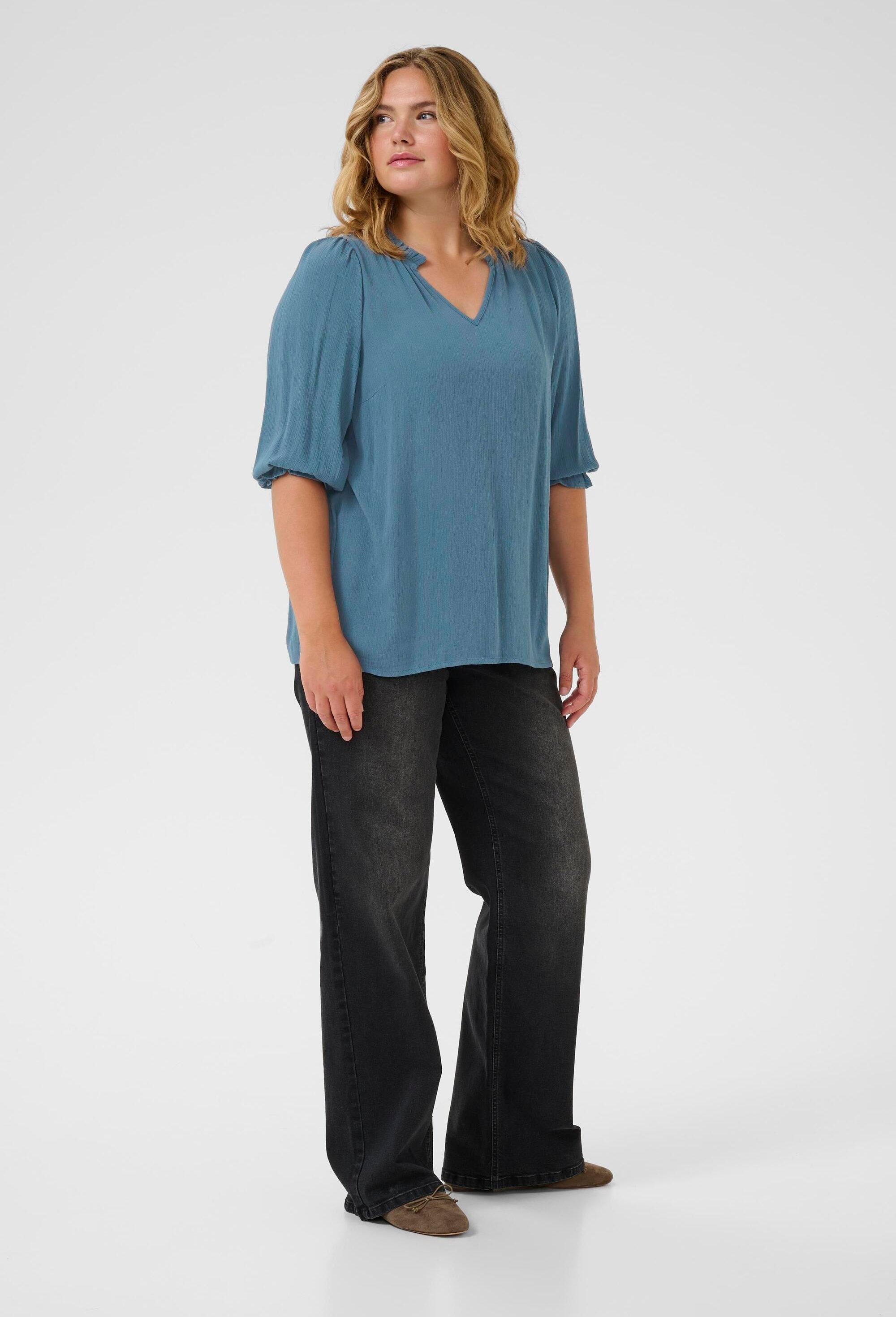 Halblange Ärmel KCkiv Halblange Ärmel Regular fit blue