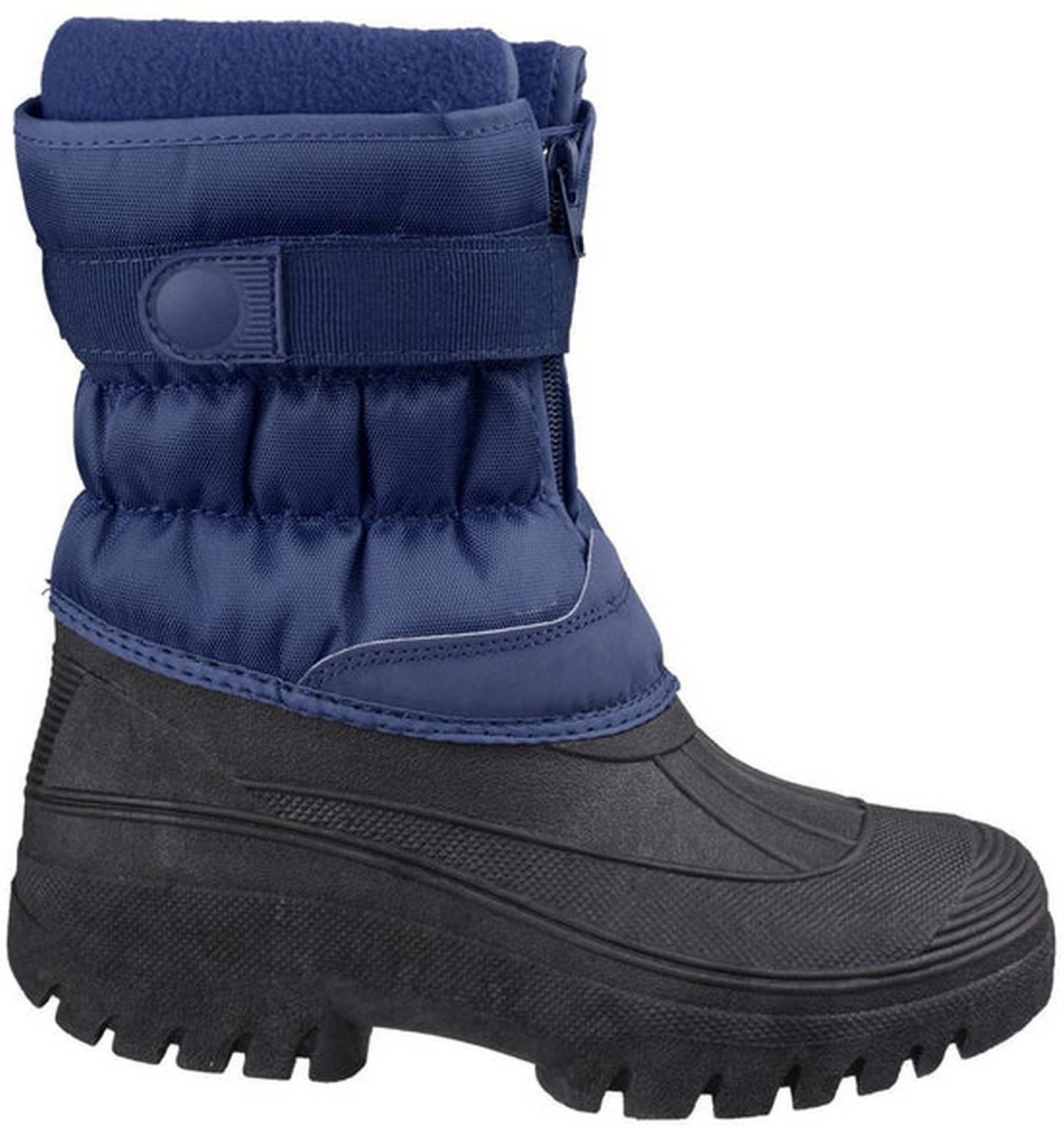 Cotswold Winterstiefel Chase, mit Reiß- und Klettverschluss, für Erwachsene (Marineblau)