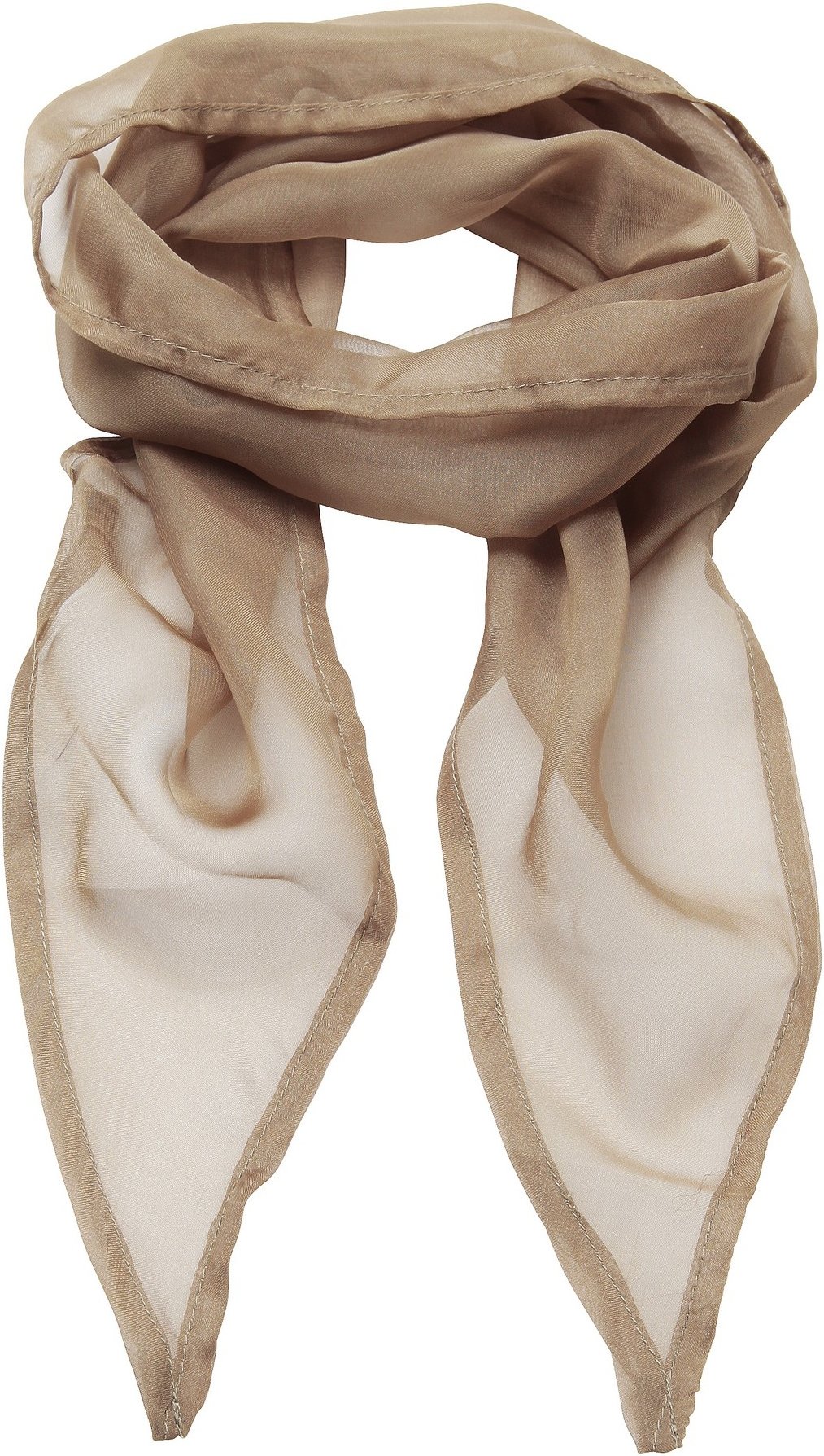 Premier Damen Chiffon-Schal / Chiffon-Halstuch (Khaki)