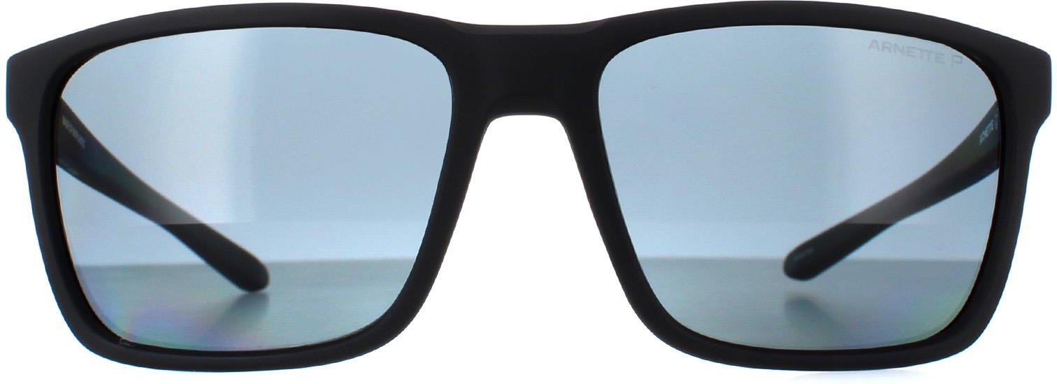 Arnette Square Mens Dark Grey Light Grey Mirror Black AN4291 Cortex