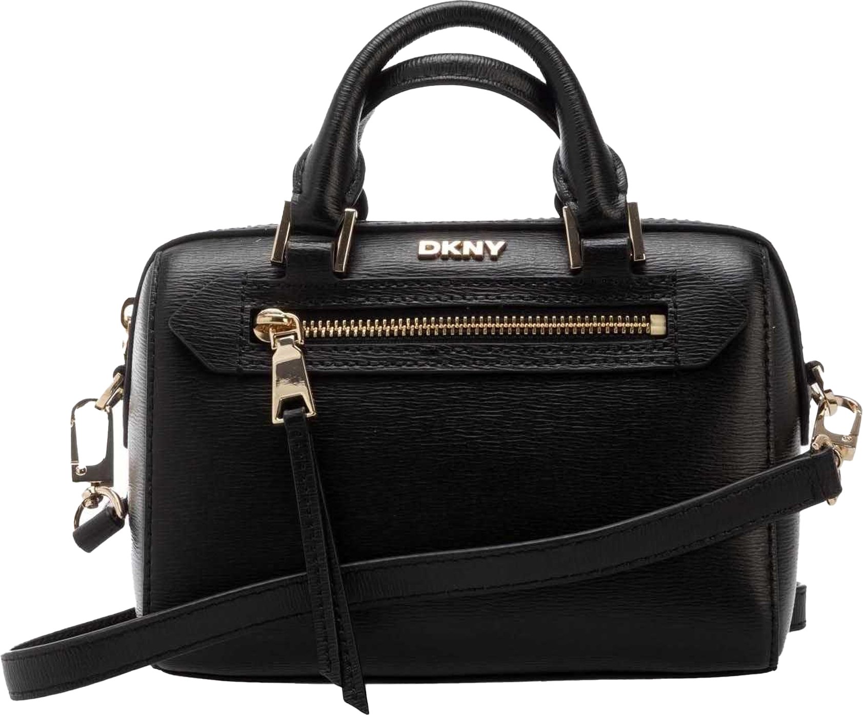DKNY - "Bryant Ave" Reisetasche (Schwarz/Gold)