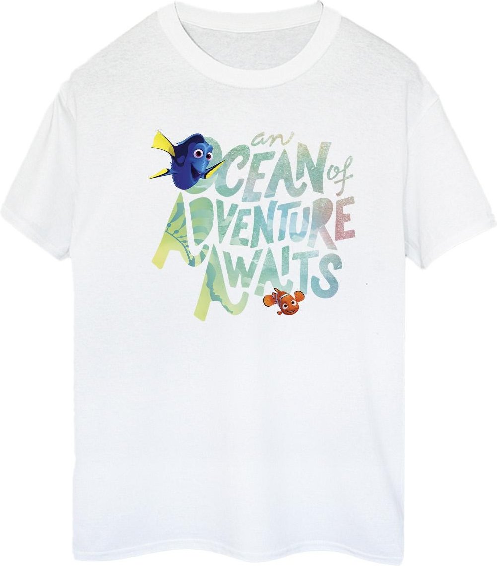 Disney - "Finding Dory Ocean Of Adventure" T-Shirt für Damen (Weiß)
