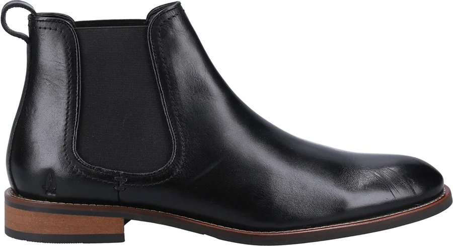 Hush Puppies - "Diego" Stiefeletten für Herren, Leder (Schwarz)