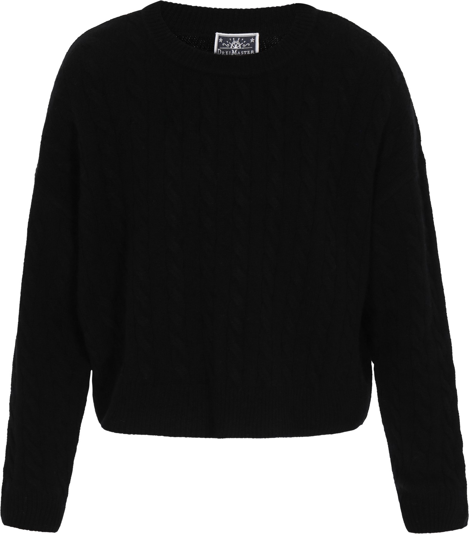 Dreimaster Pullover Frauen Schwarz