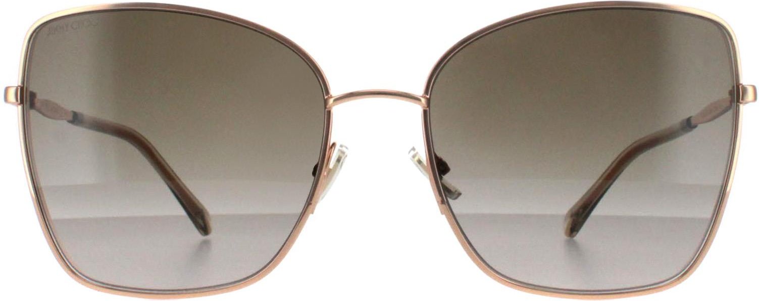 Jimmy Choo ALEXIS/S DDB HA koper goud grijs gradiënt zonnebril