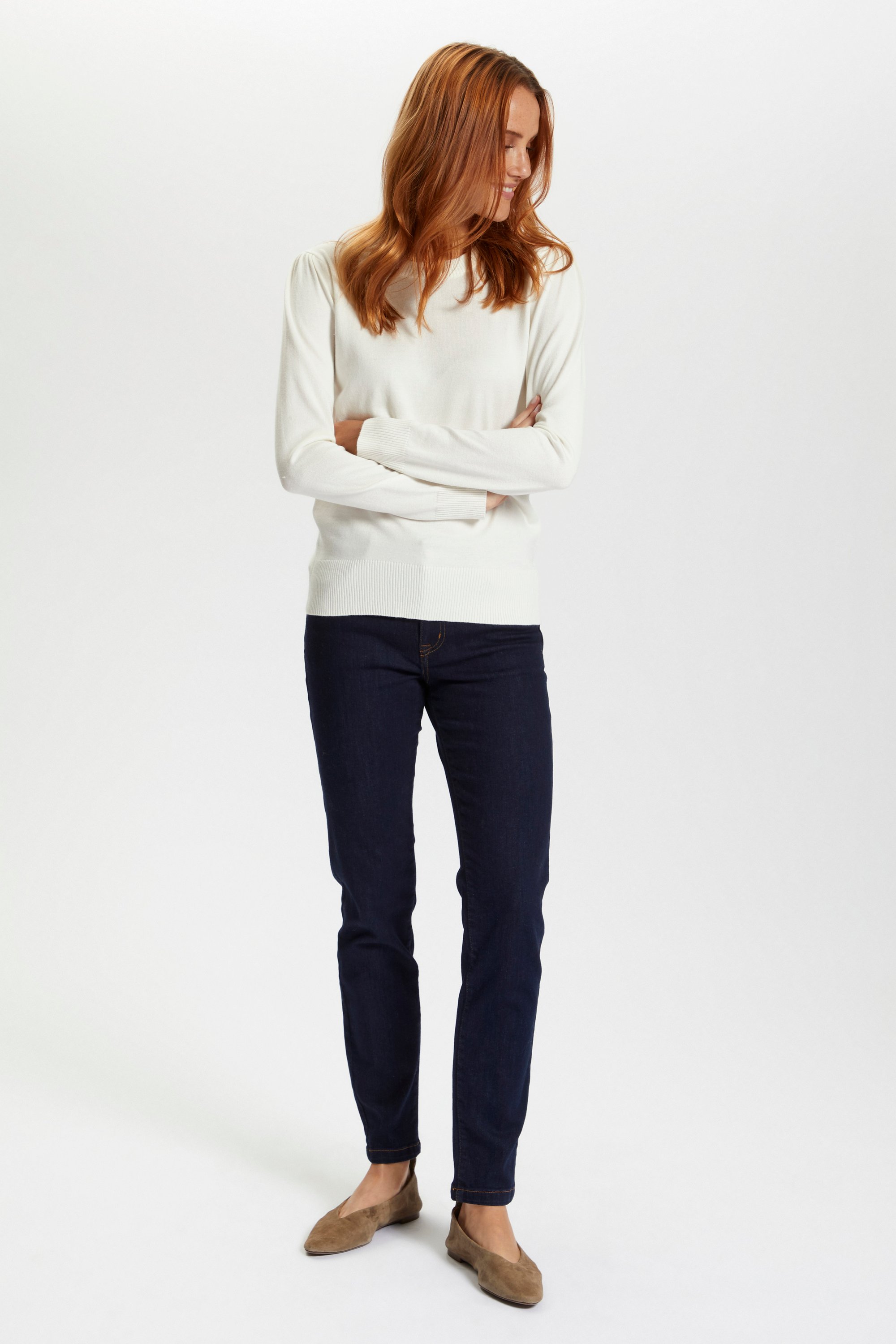 Poncho MilaSZ Gerade Passform white