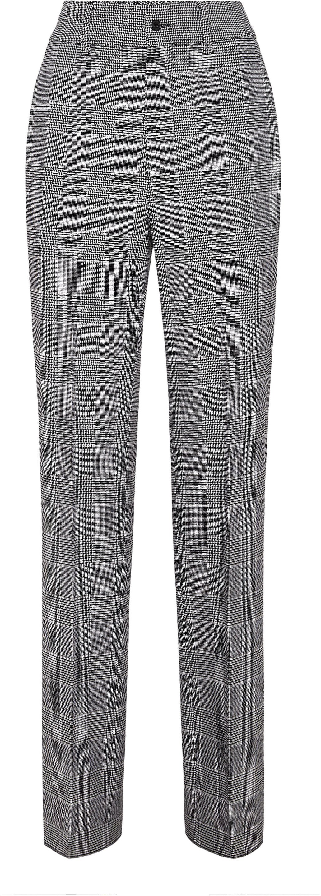 Long Straight Trousers Prince Of Wales