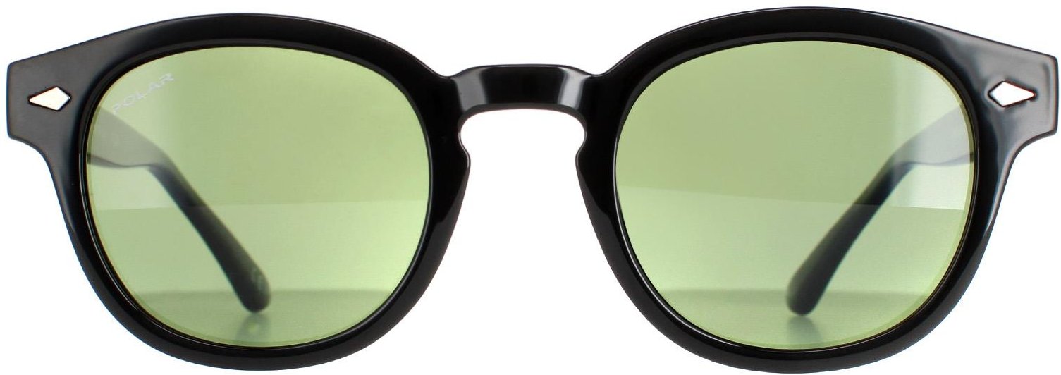 Polar Rund Unisex Schwarz Grün Polarisiert Oliver
