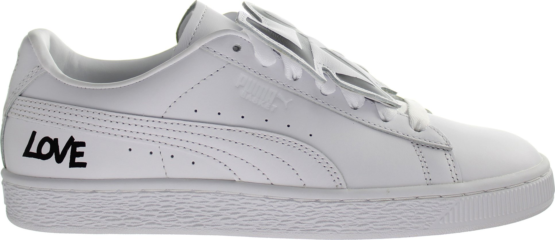 Puma Basketabzeichen Hndwrttn White Womens Trainer
