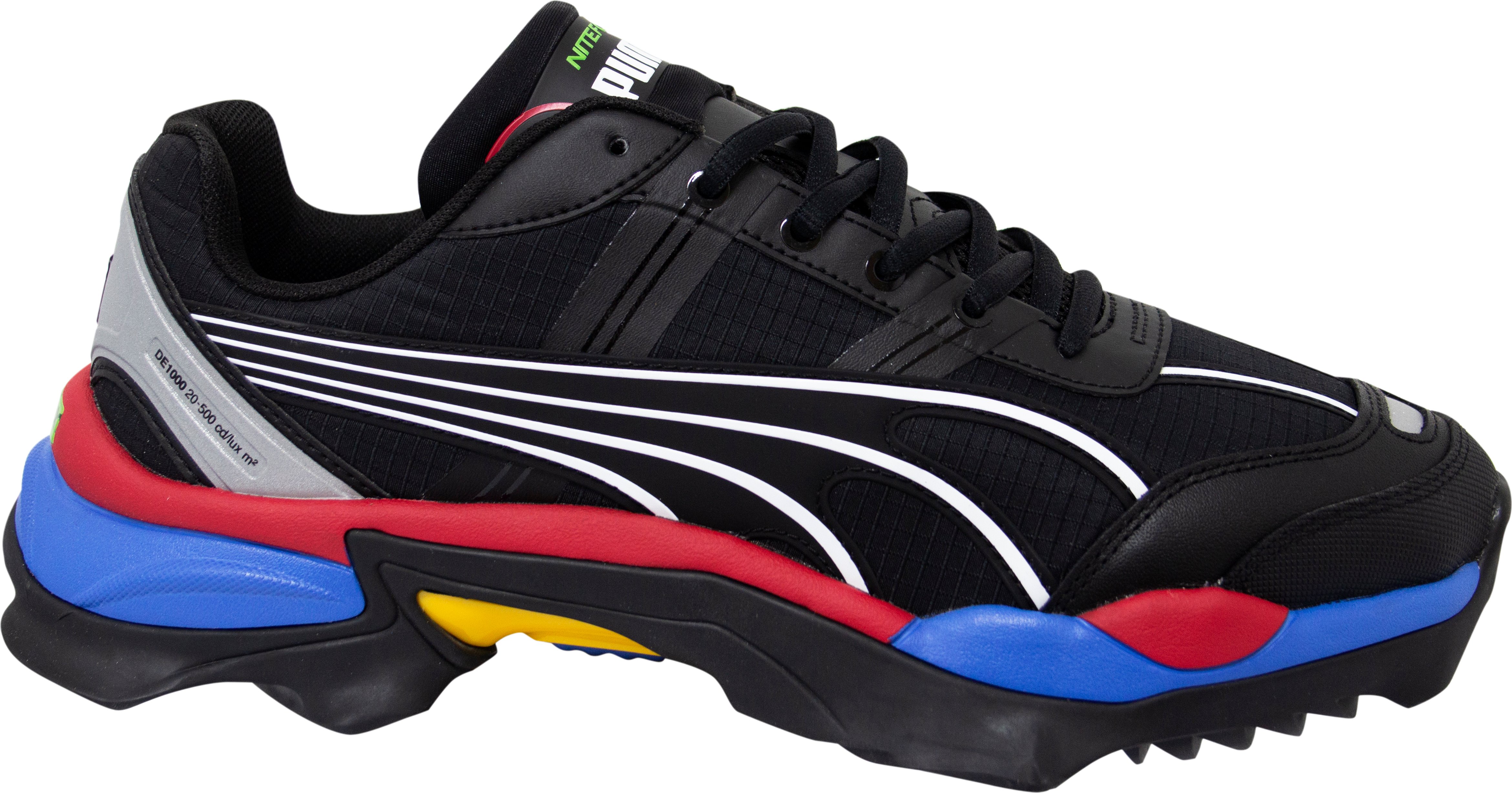 Puma nitfox offroad schwarze Low -up -Herren -Trainer 371498 01