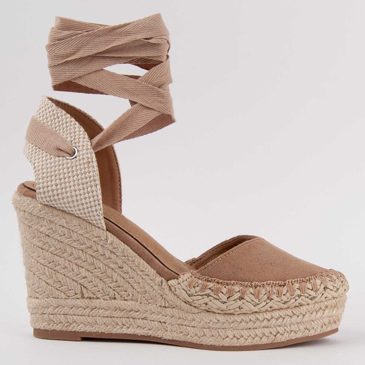 Montevita Keil-Espadrille Esparteo3 Braun