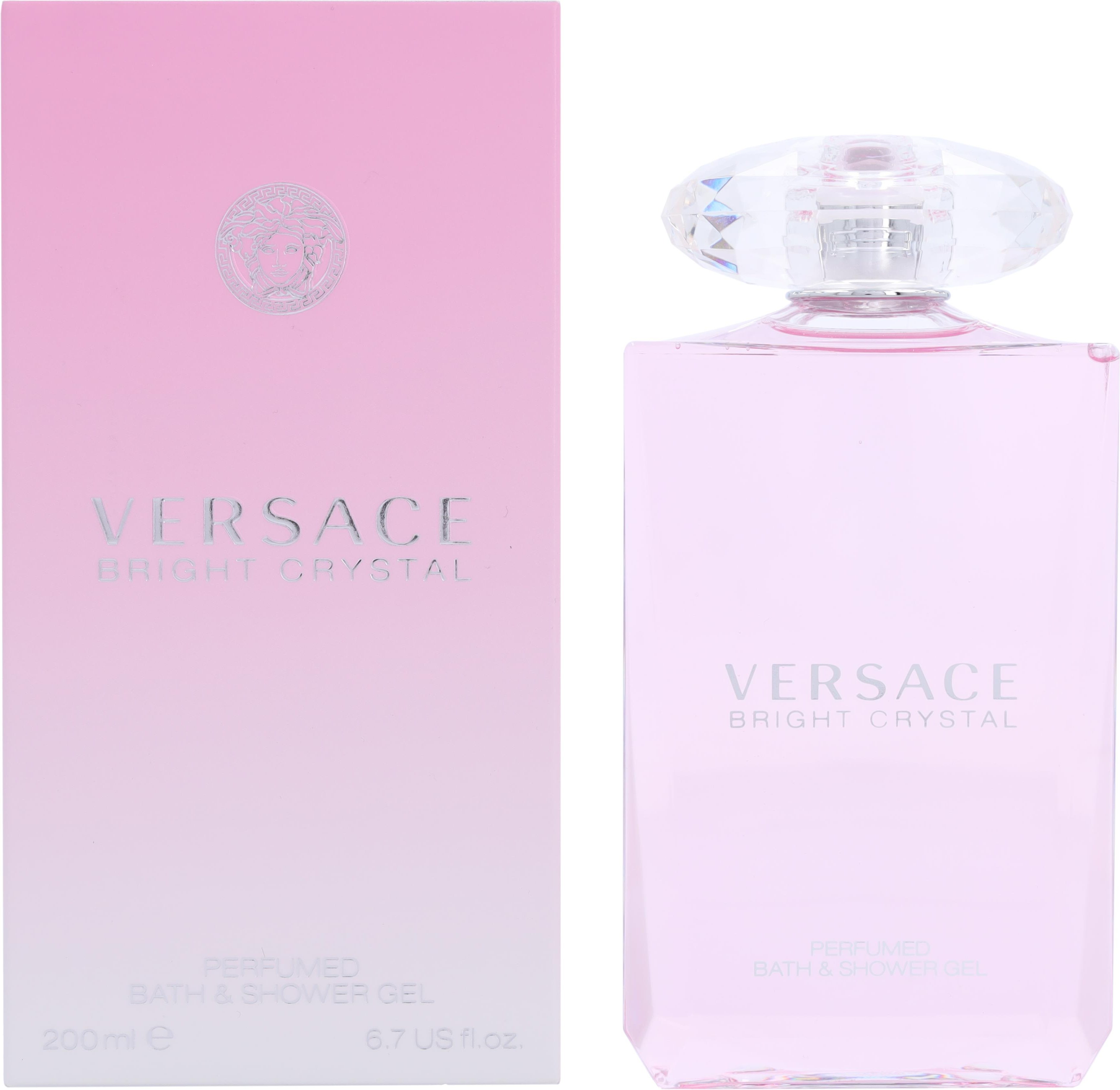 Versace Bright Crystal Bath & Shower Gel 200ml.