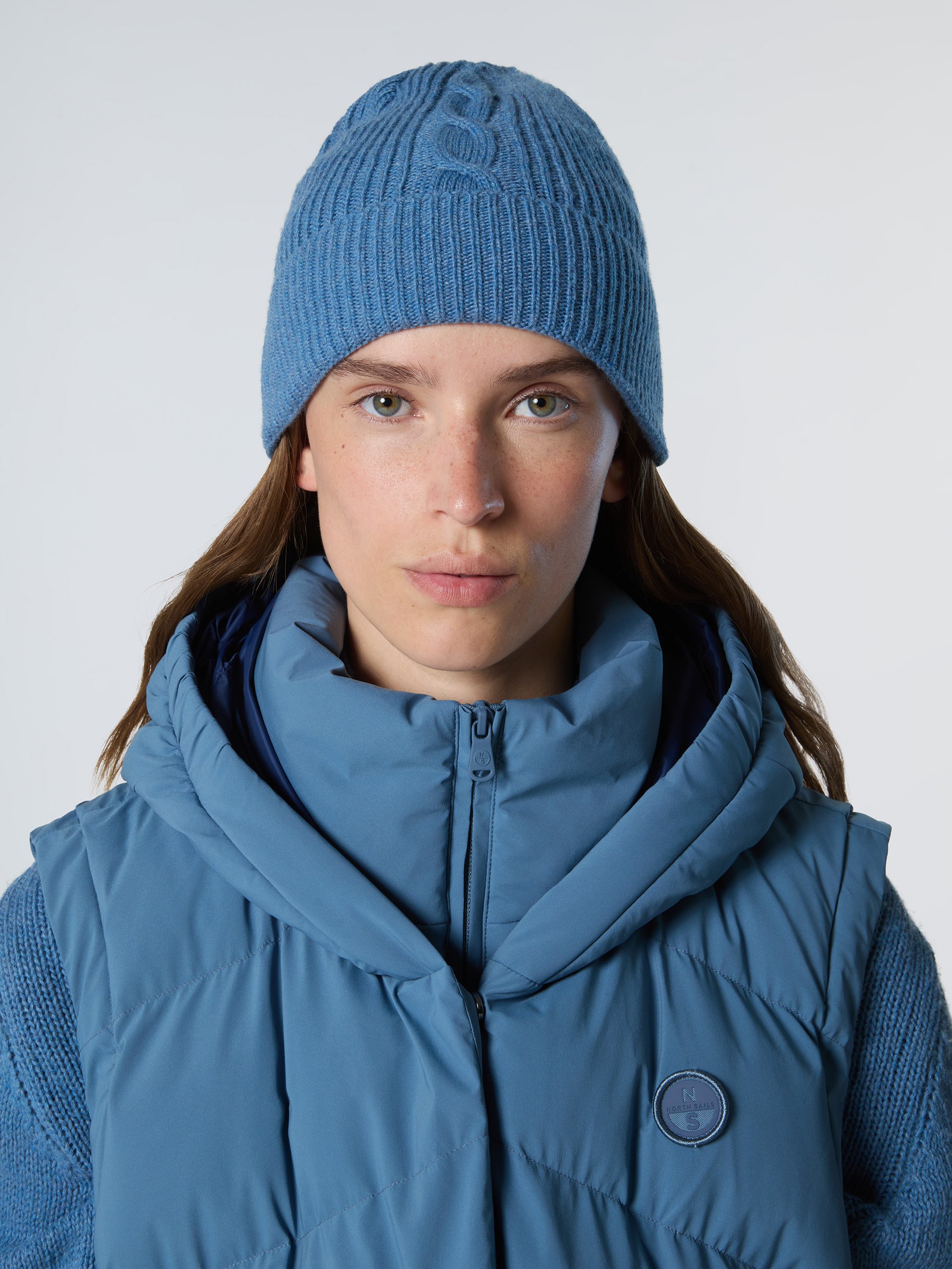 North Sails Beanie Zopfstrick