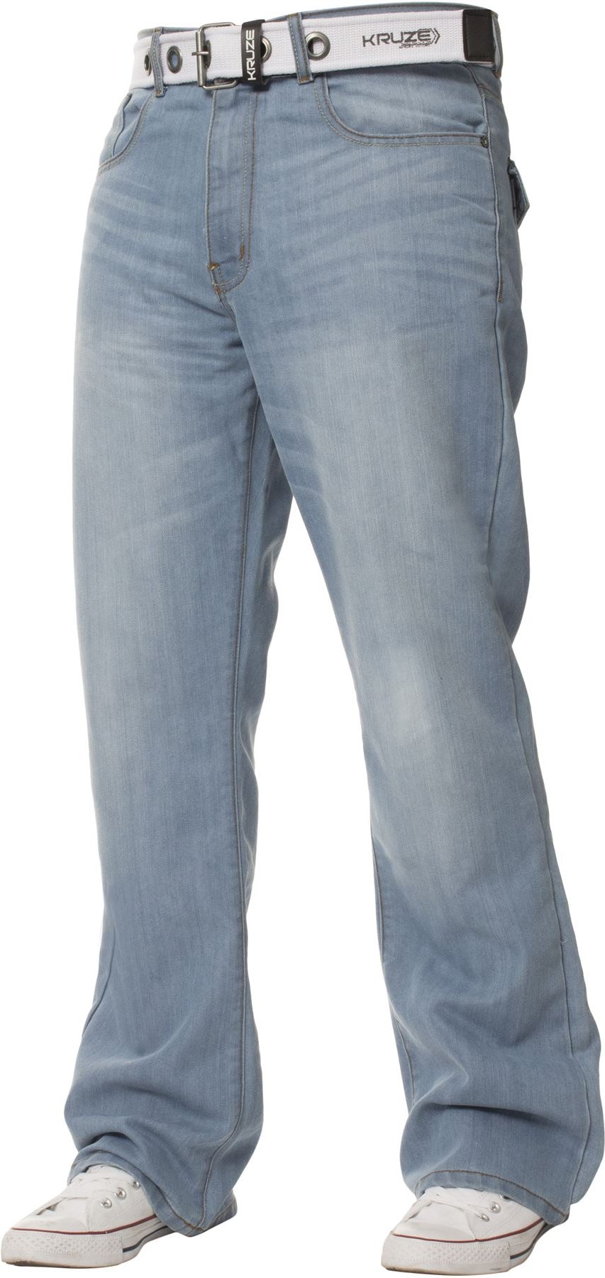 Thumbnail - Kruze Herren Bootcut Denim Jeans