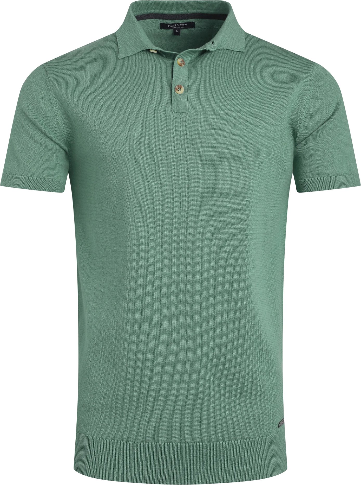 Weird Fish - "Quentin" Poloshirt für Herren kurzärmlig (Efeu)