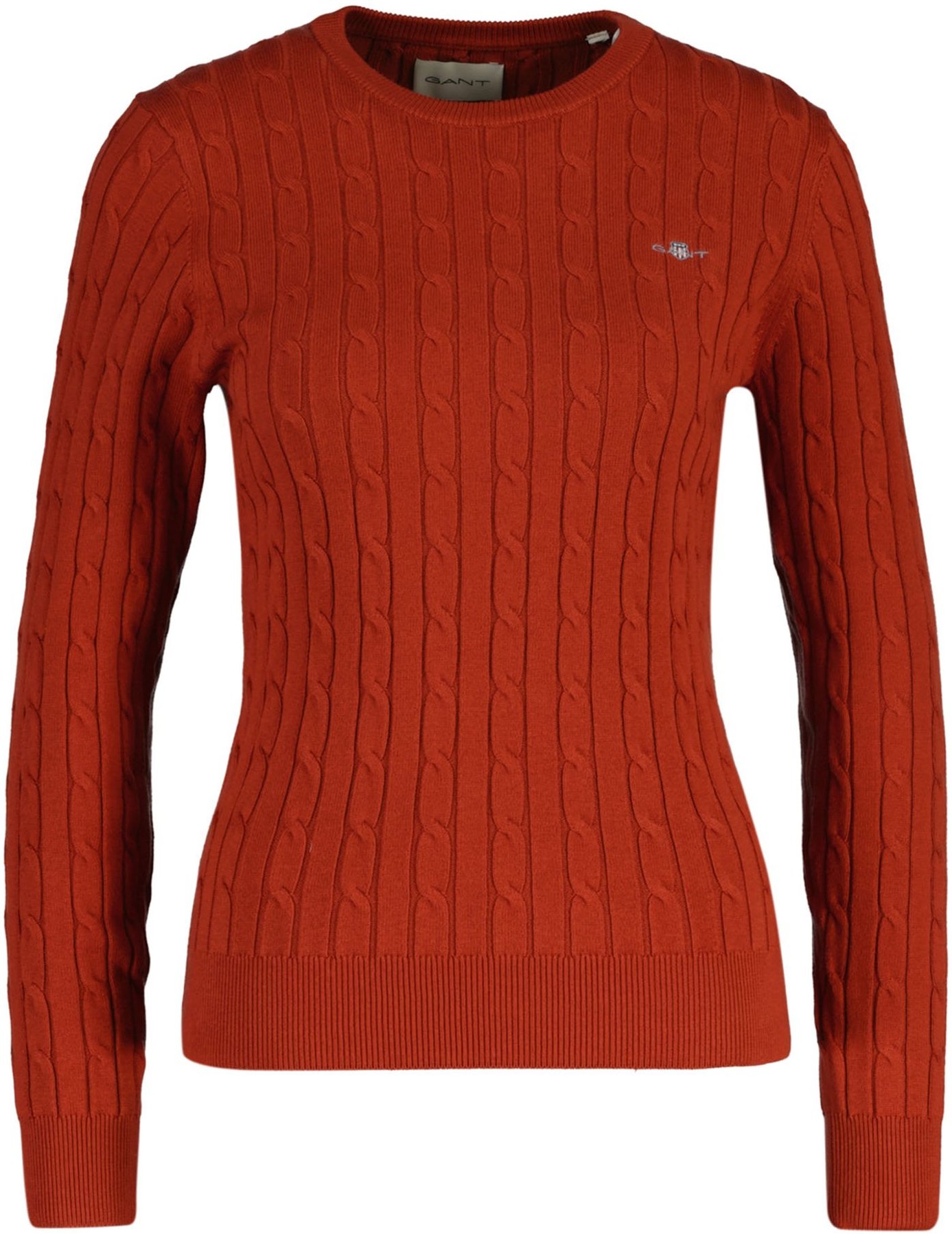 Gant Stretch Cotton Cable C-Neck Strickpullover