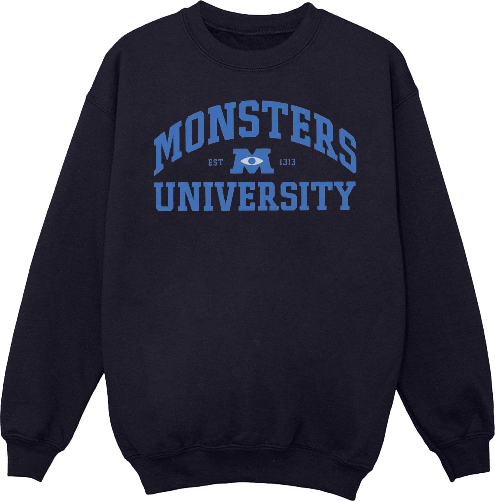 Disney - "Monsters University" Sweatshirt für Herren (Marineblau)