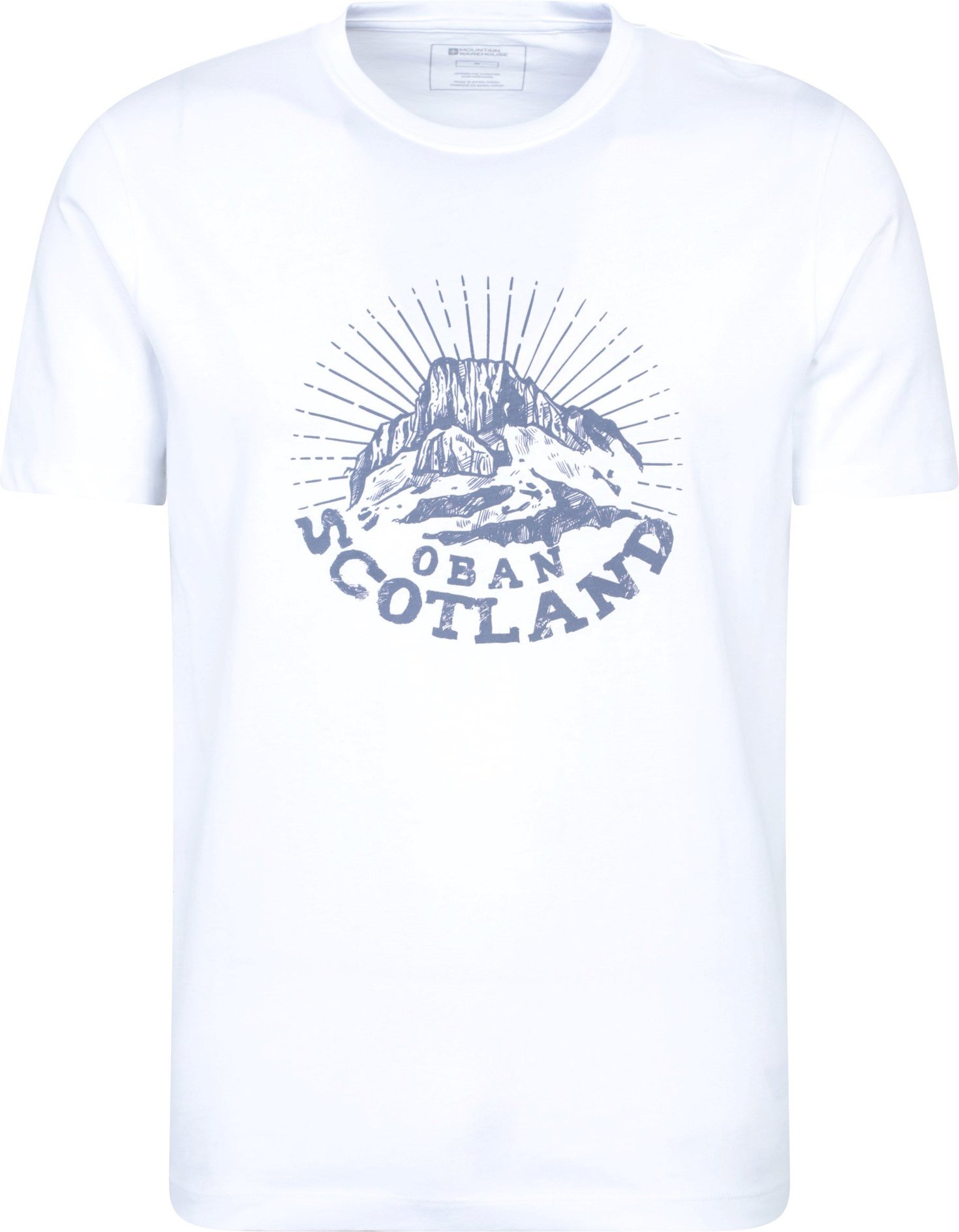 Mountain Warehouse - "Oban" T-Shirt für Herren kurzärmlig (Weiß)