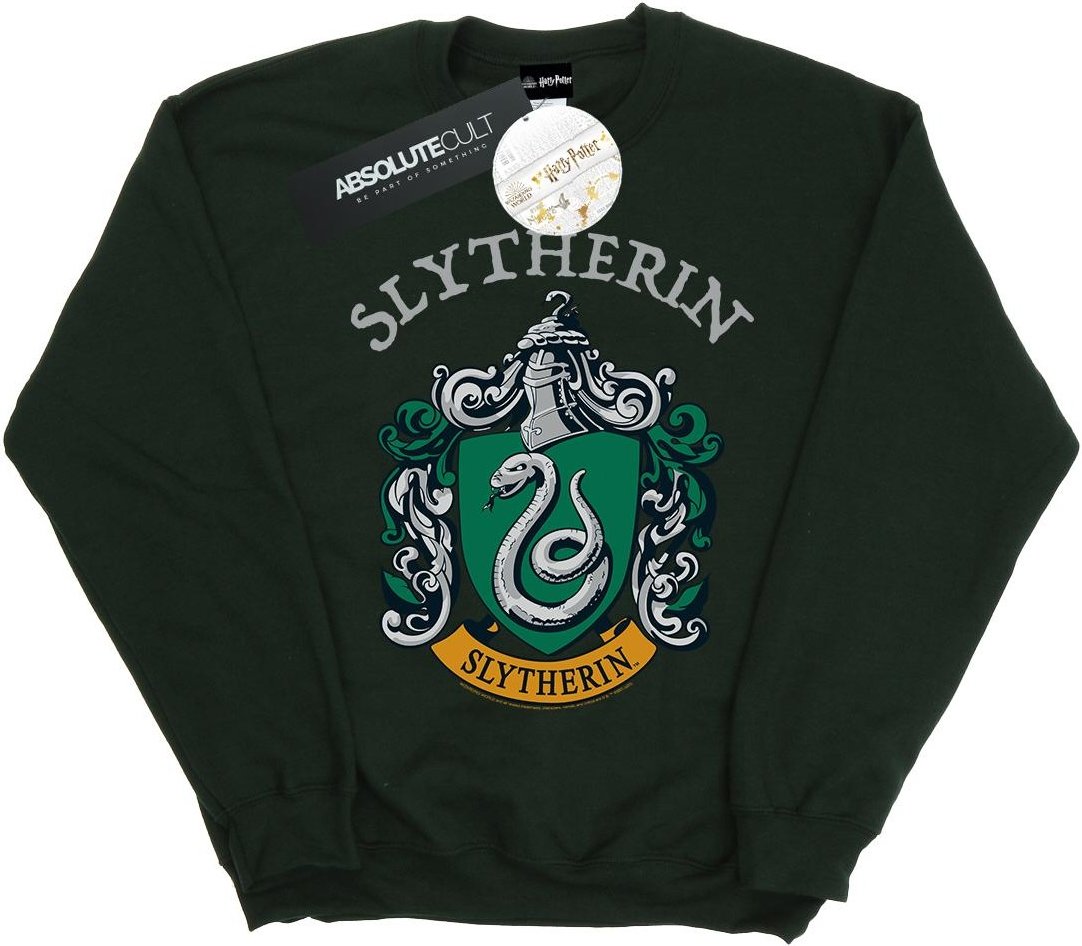 Harry Potter - "Slytherin" Sweatshirt für Damen (Tannengrün)