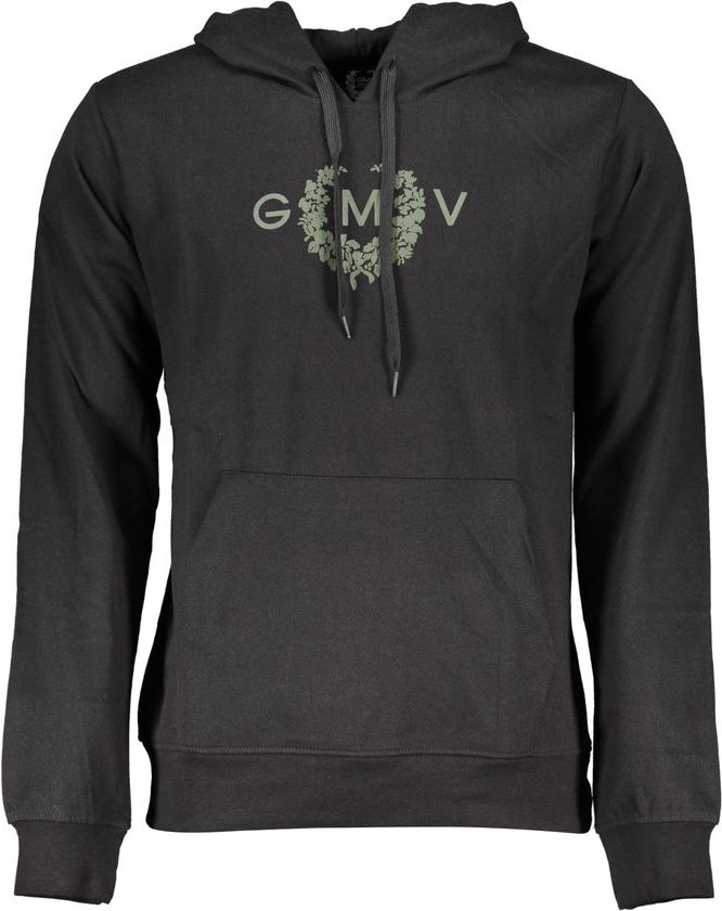 Gianmarco Venturi Nero Baumwolle Herren Sweatshirt