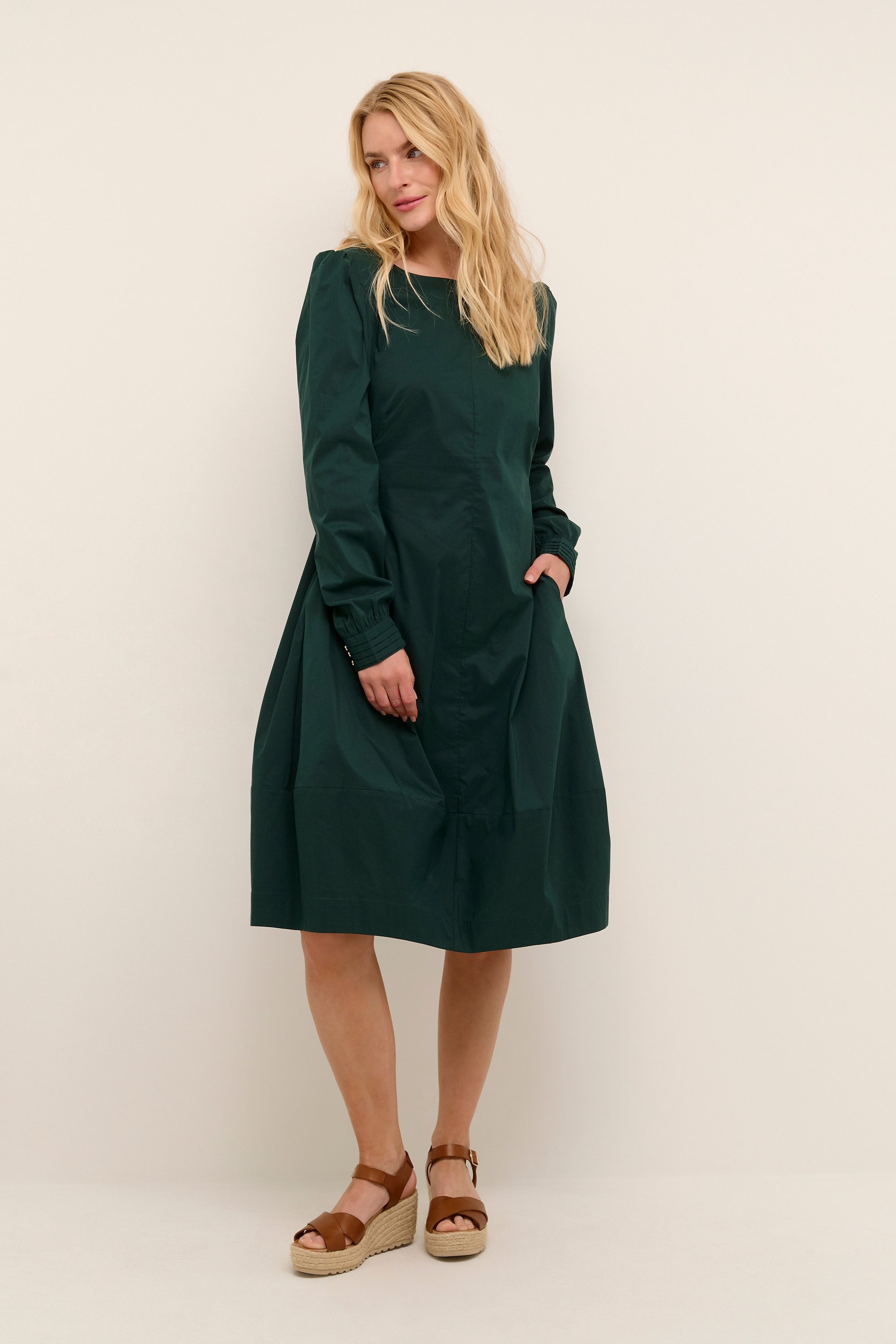 Thumbnail - Kleid Casual fit Botanical Garden green