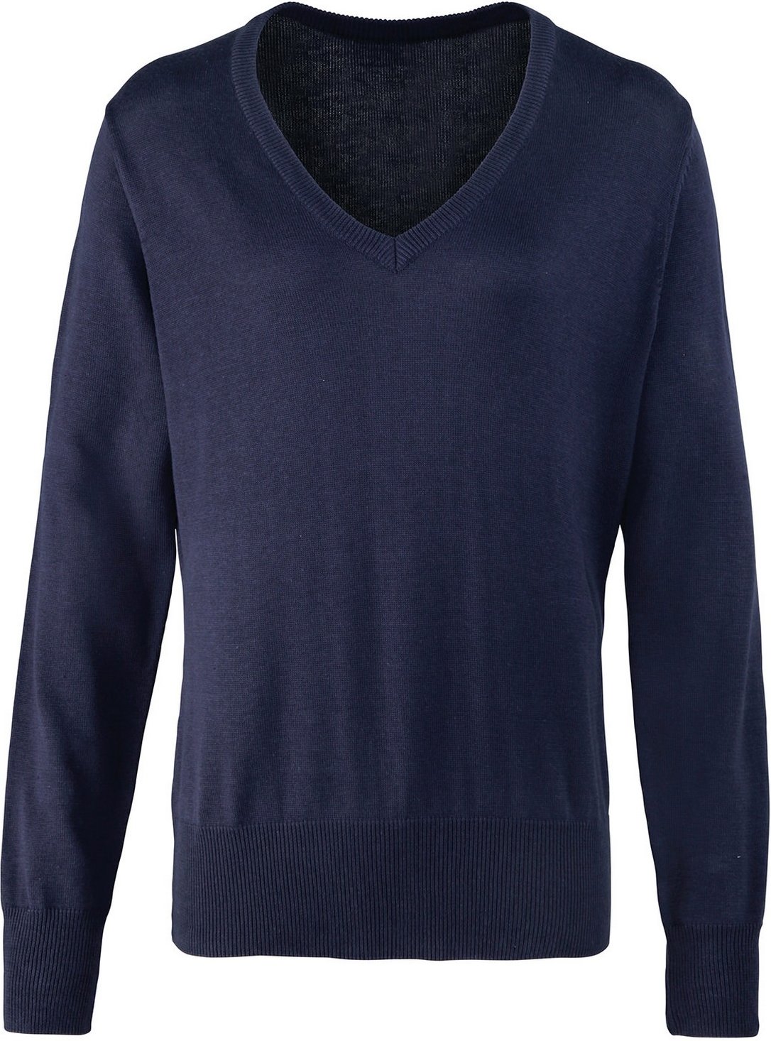 Premier - Sweatshirt V-Ausschnitt für Damen (Marineblau)