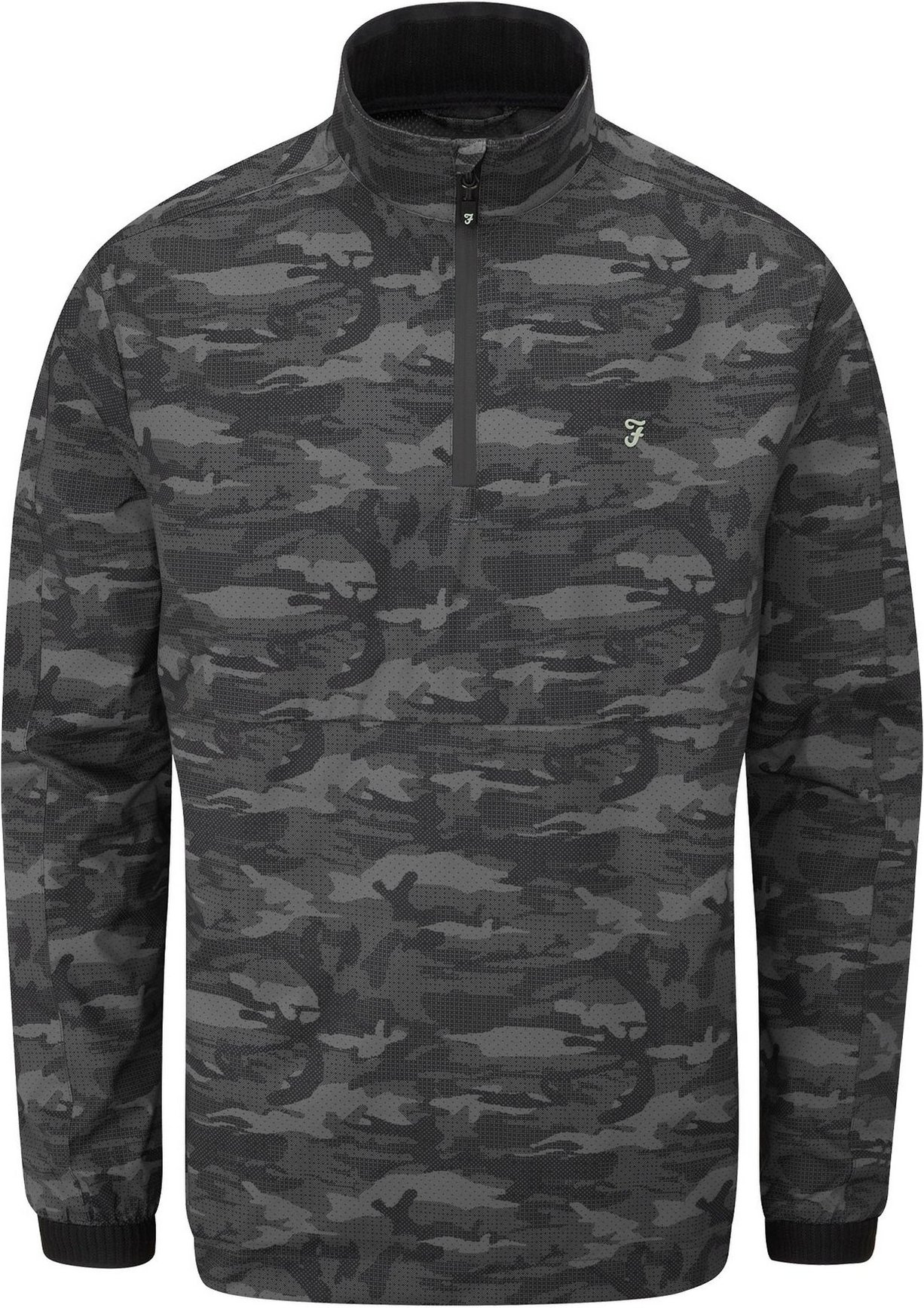 Farah - "Parker" Jacke Wasserfest für Herren (Schwarz)