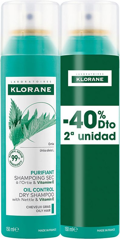 A La Netiga Talgregulierendes Trockenshampoo Für Fettiges Haar, Packung 2 X 150 ml