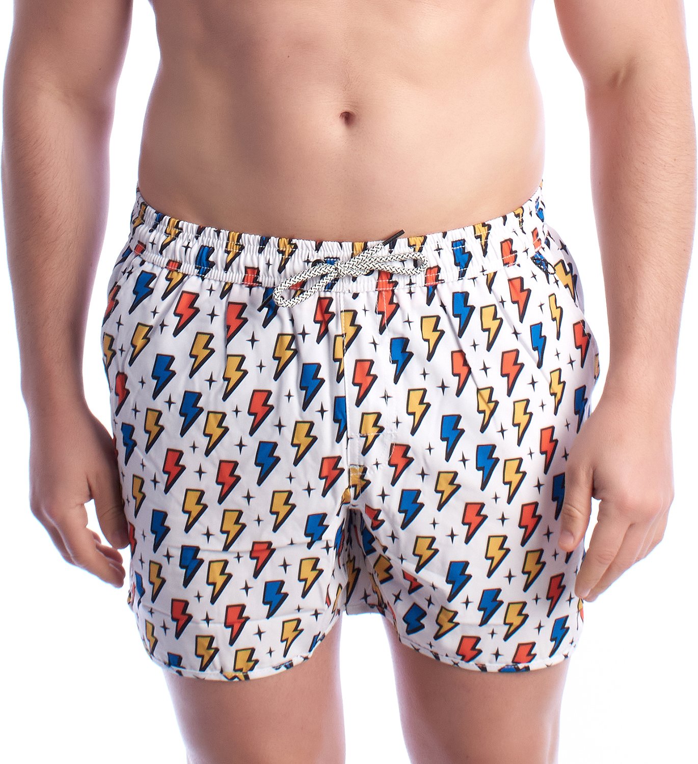 Herren Bedruckte Badeshorts HS24MSW06