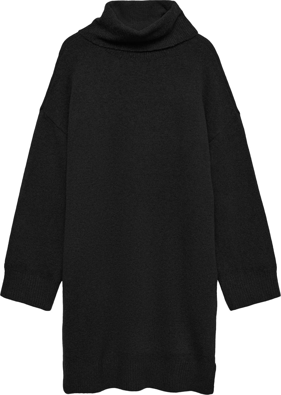 Vero Moda - "Aquarius" Strickkleid für Damen, Rollkragen (Schwarz)