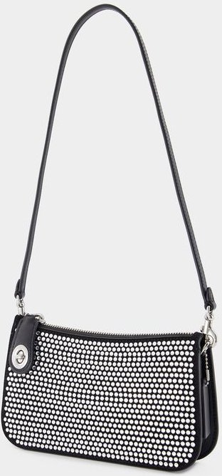 Penn Schultertasche - Coach - Leder - Schwarz