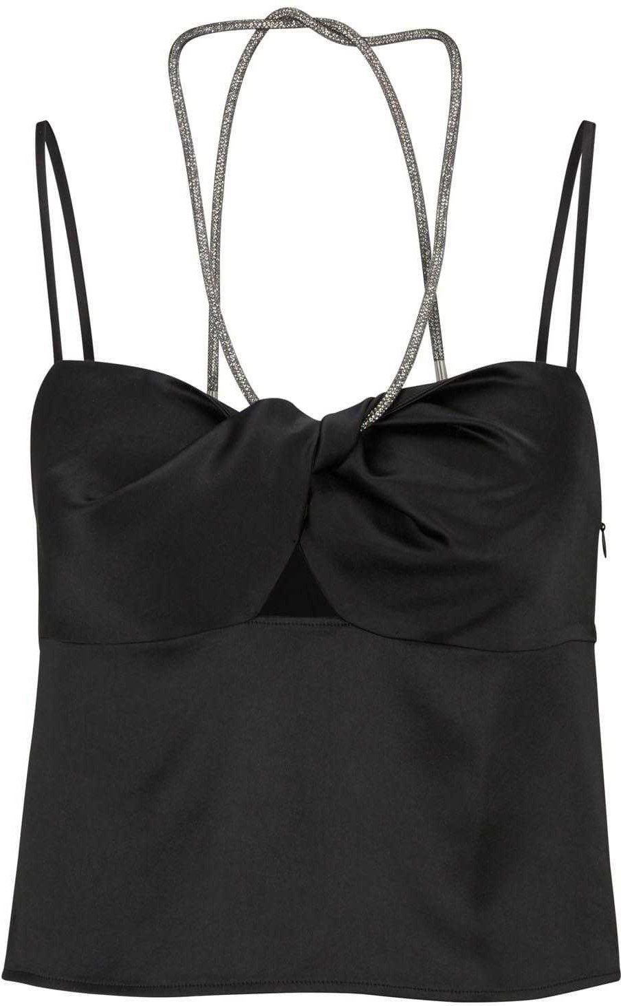 Hugo Boss - "Crystali-1" Oberteil für Damen (Schwarz)