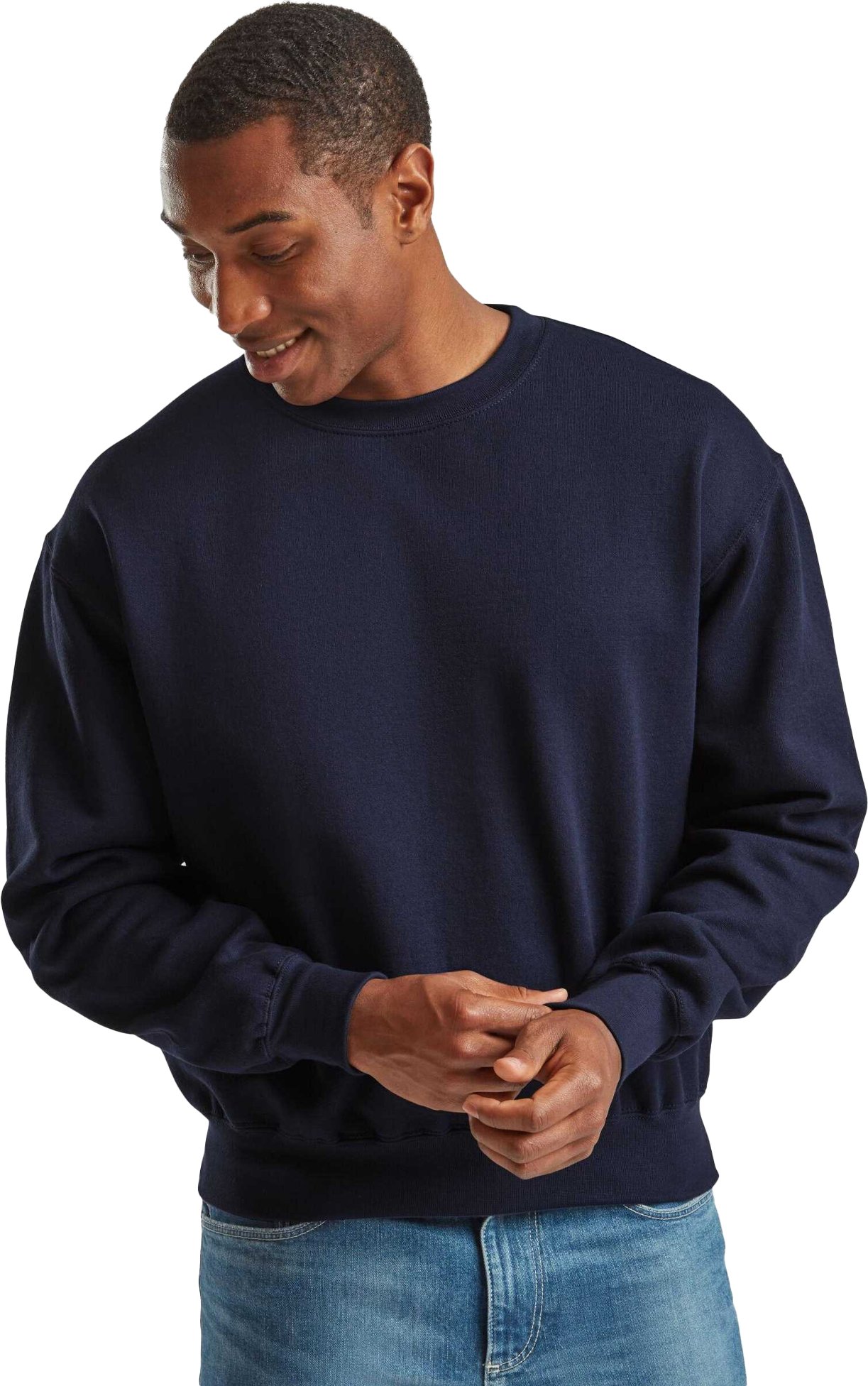 Fruit of the Loom - Sweatshirt für Herren/Damen Unisex, Super Baumwolle (Marineblau)