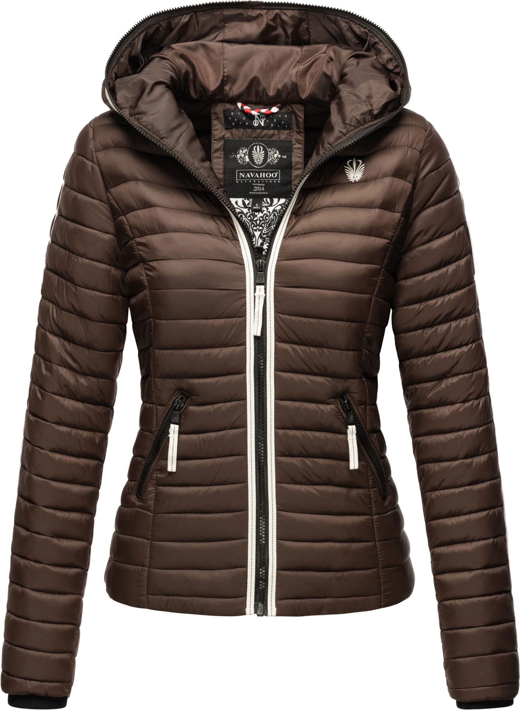 Navahoo Damen Steppjacke Kimuk Princess – Leicht, Modern & Mit Kapuze