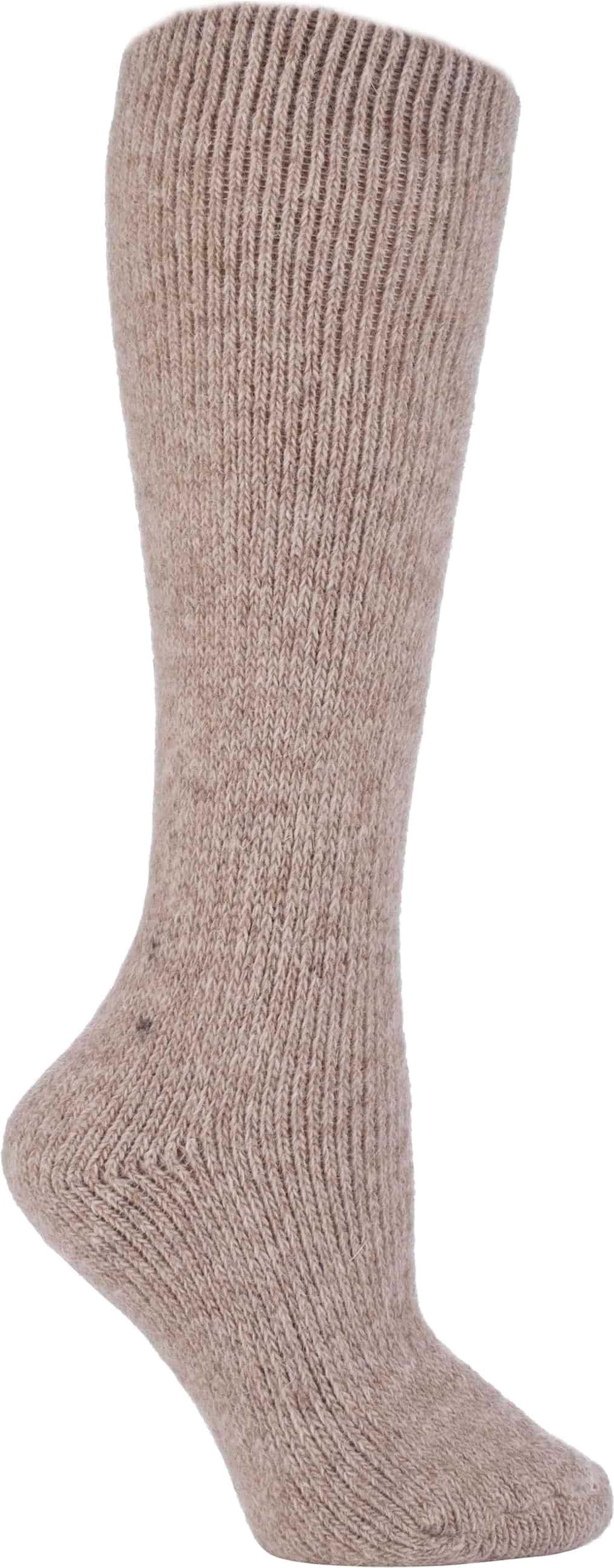 Extra lange dicke 2.7 TOG farbige Kniestrümpfe aus Wolle